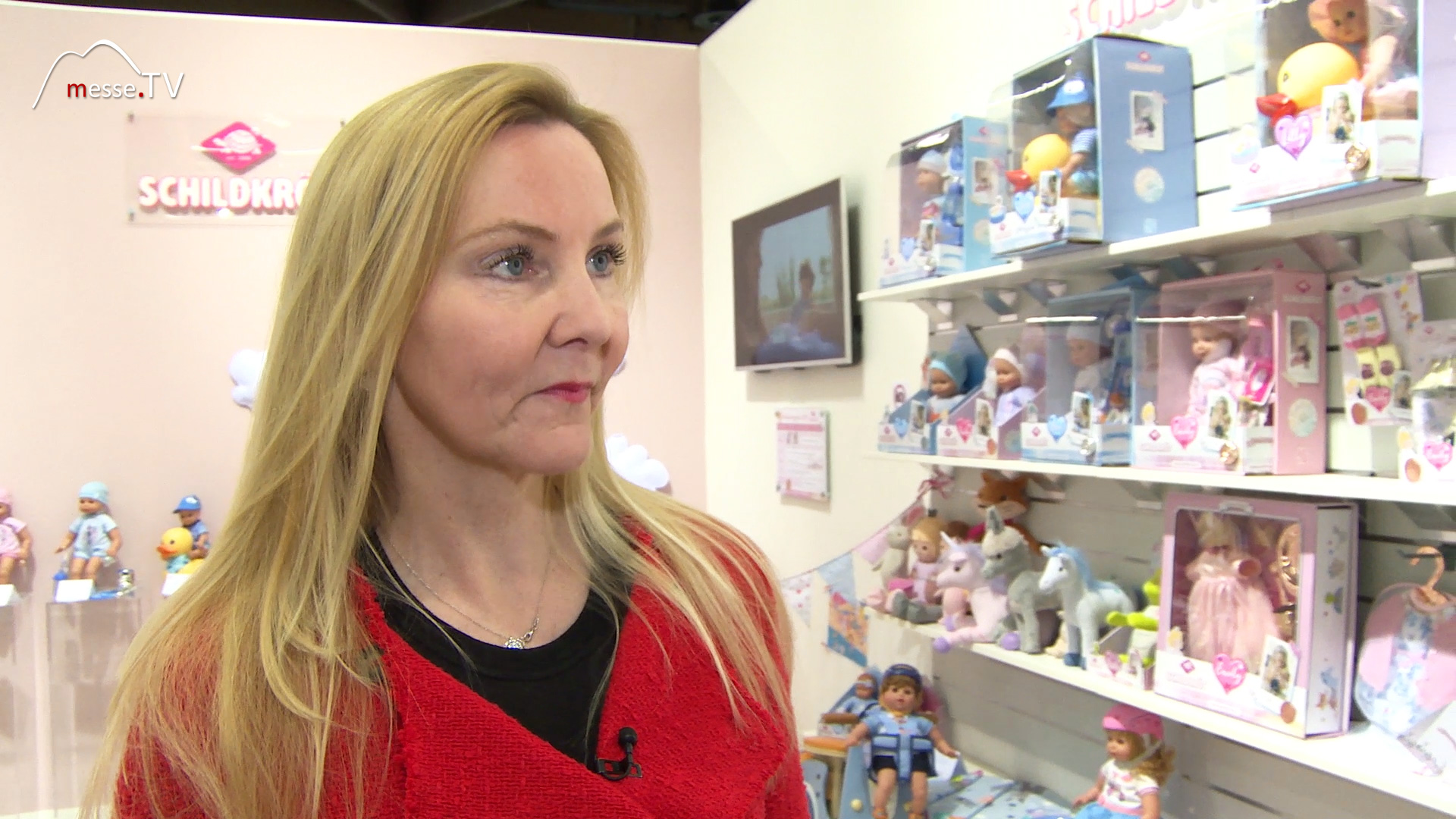 MesseTV Interview Christine Stadlbauer Schildkroet Puppenhersteller Spielwarenmesse