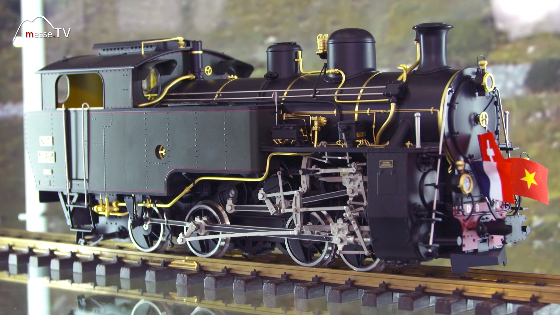 Erstes Modell LGB Furka Bergstrecke Lokomotive Maerklin