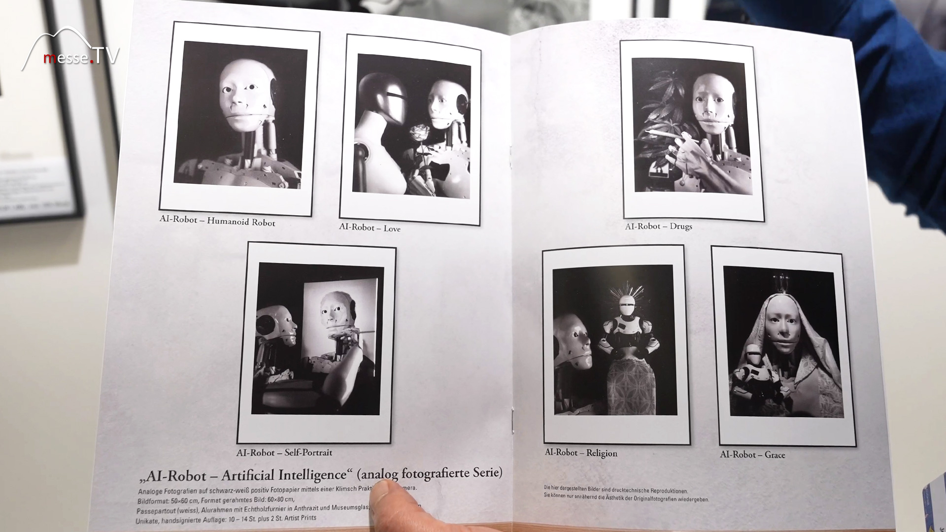 Artificial Intelligence schwarz weiss Fotoserie Josef Dreisoerner