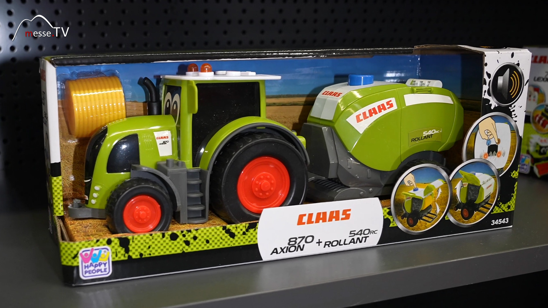 870 Axion 540RC Rollant Claas Spielzeug