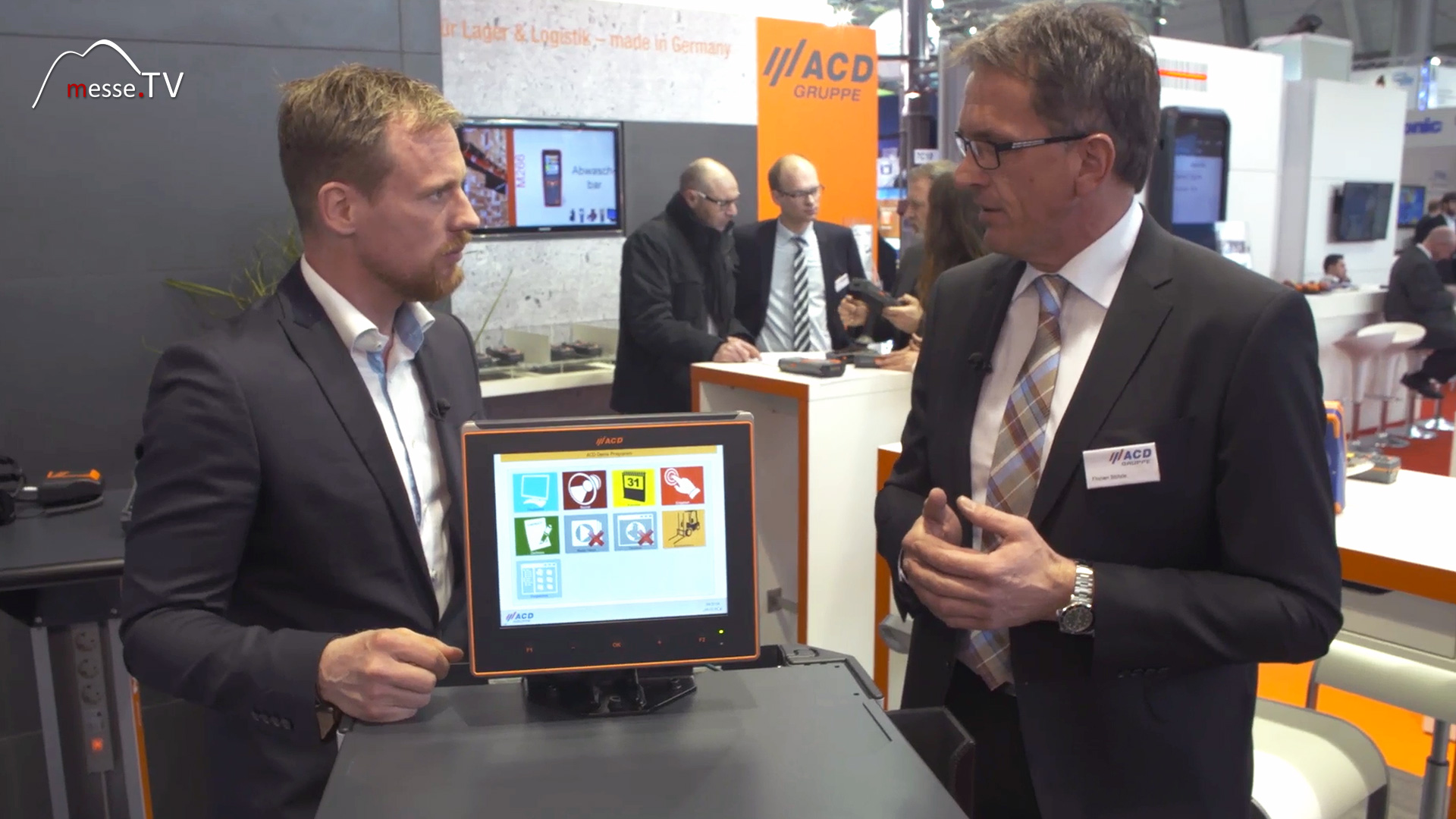 ACD Elektronik Mobiler Arbeitsplatz Lager Logistik LogiMAT 2016 Stuttgart