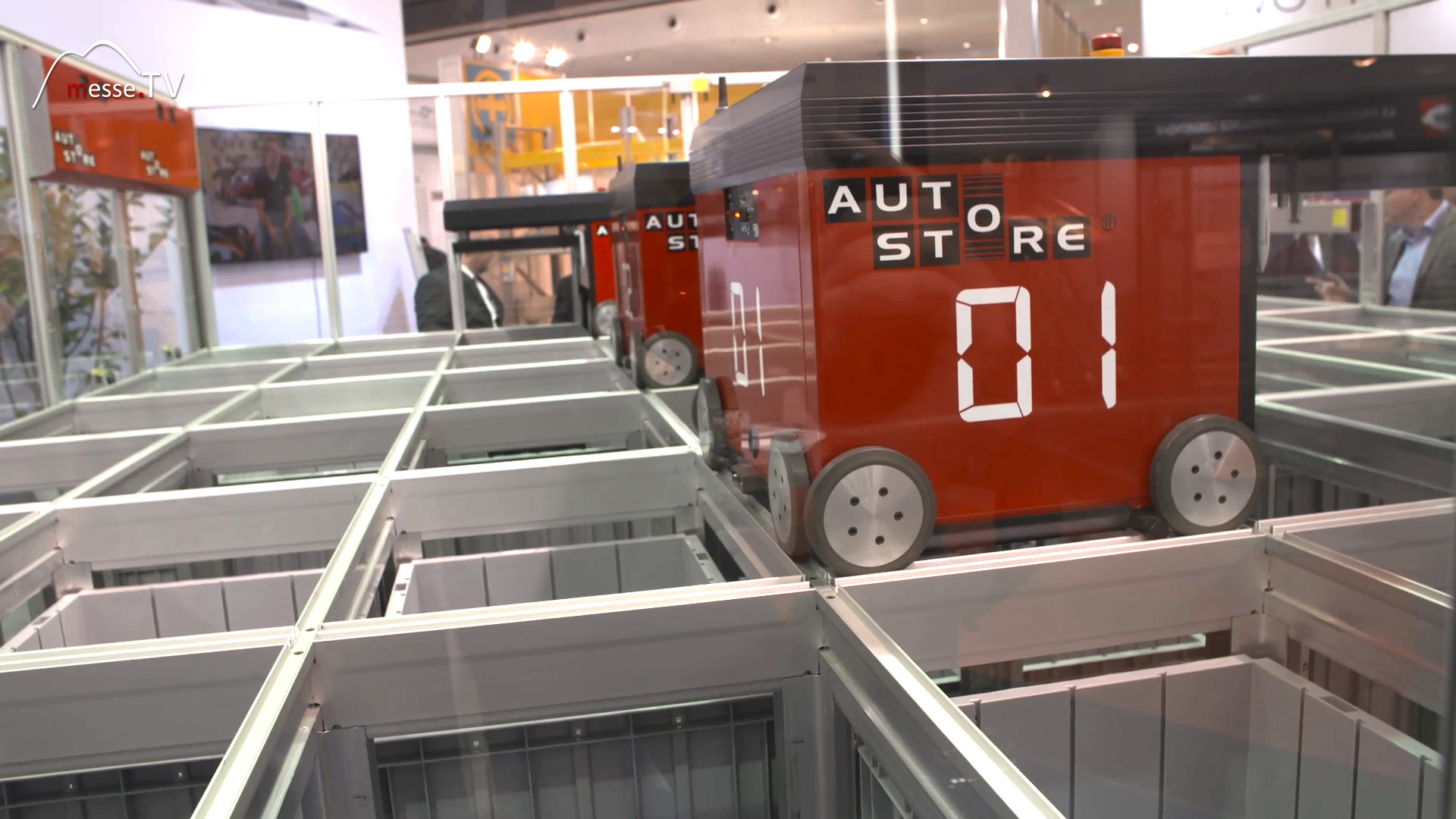 AM Automation Auto Store System Kleinteilelager LogiMAT 2016 Stuttgart