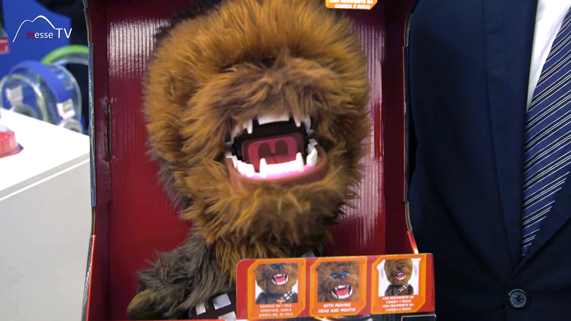 Jazwares Star Wars Chewbacca Spielwarenmesse