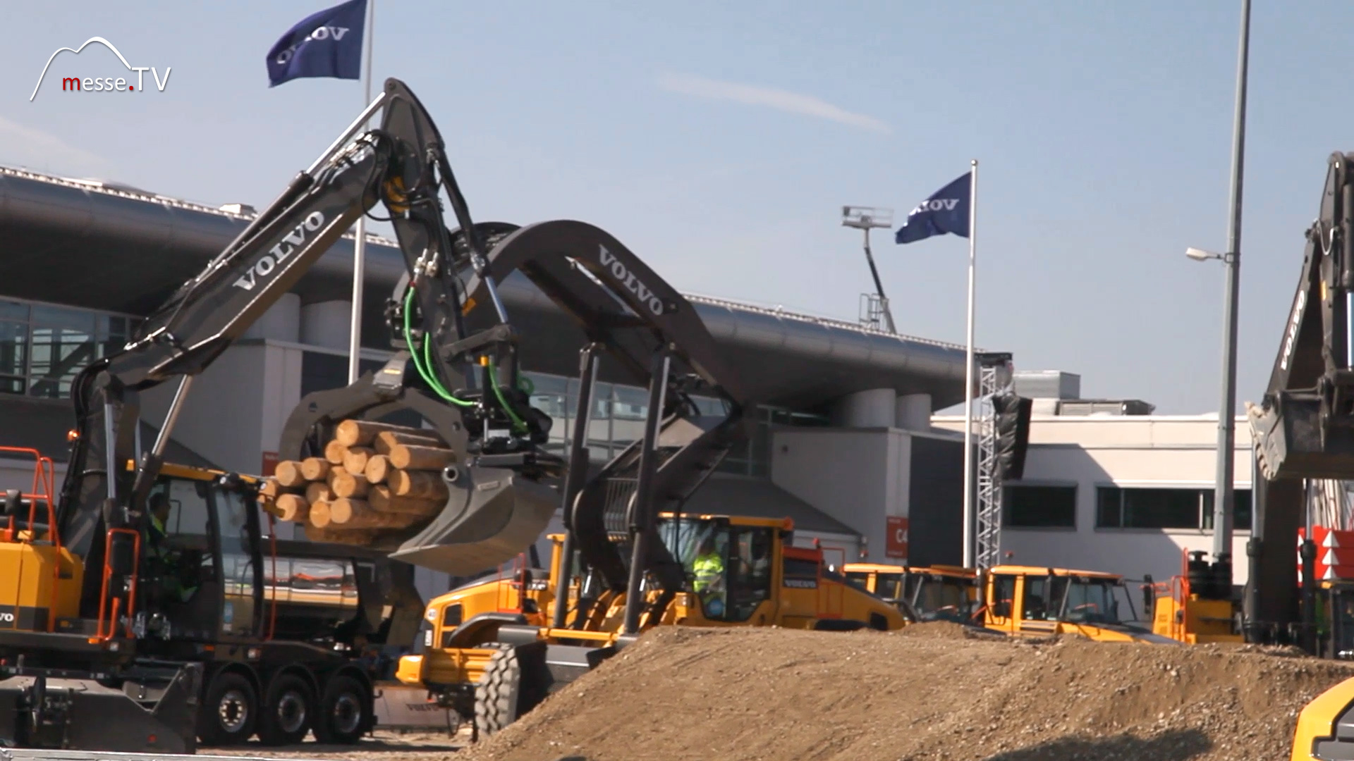 Baggershow Volvo bauma 2016