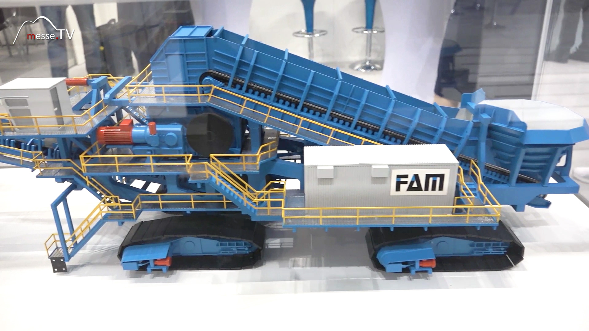 FAM Modell Förderanlage bauma Fachmesse München