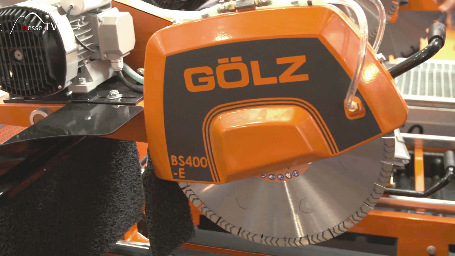 Goelz Steintrennmaschine MesseTV 2016 bauma Muenchen