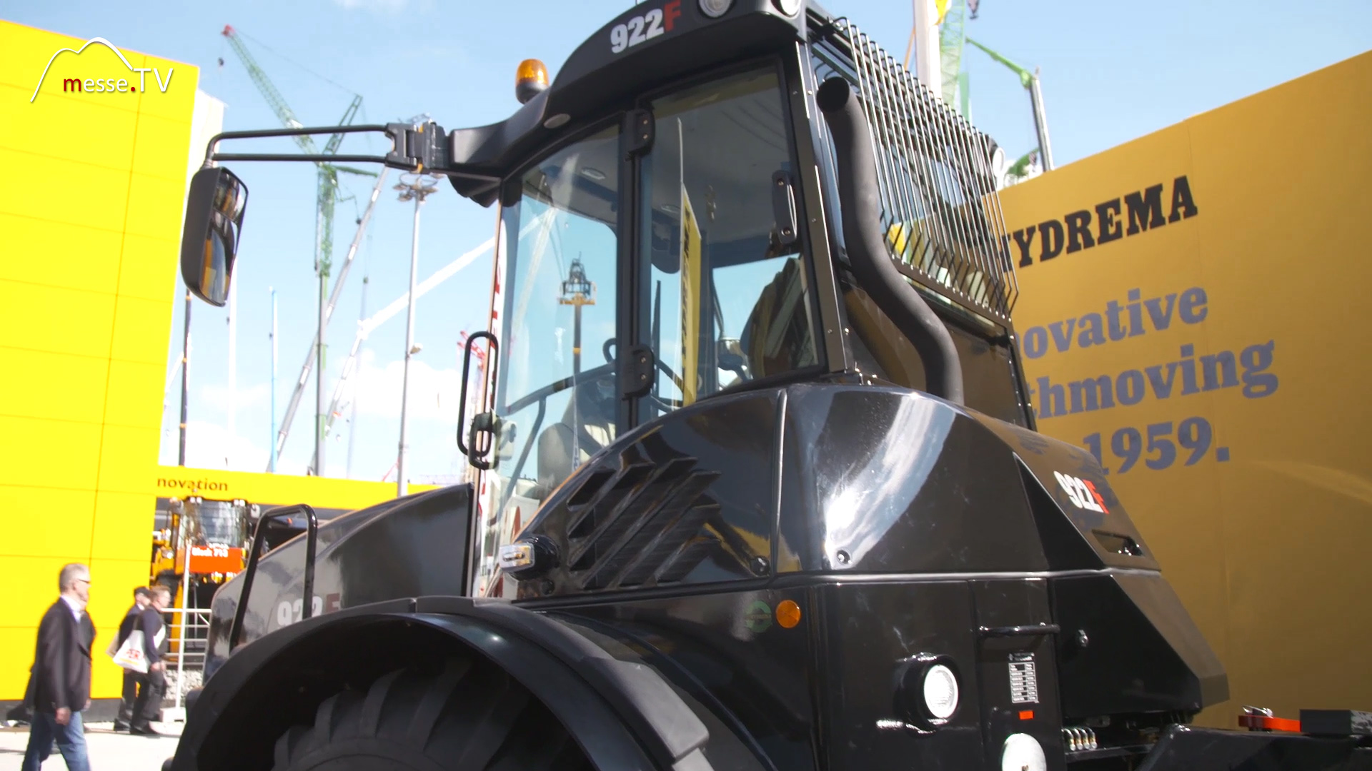 Hydrema Dumper Fahrerkabine bauma Leitmesse Baumaschinen