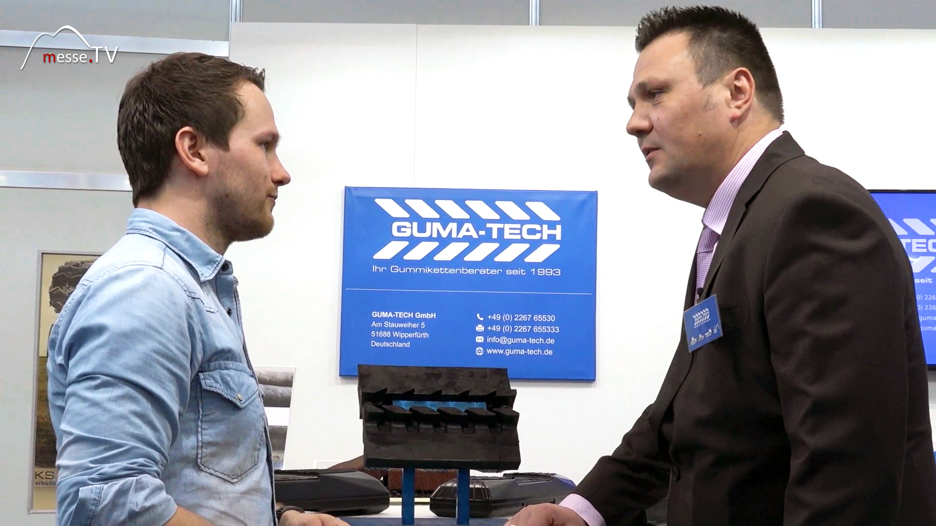 MesseTV Interview Michael Stadtler Guma Tech bauma 2016