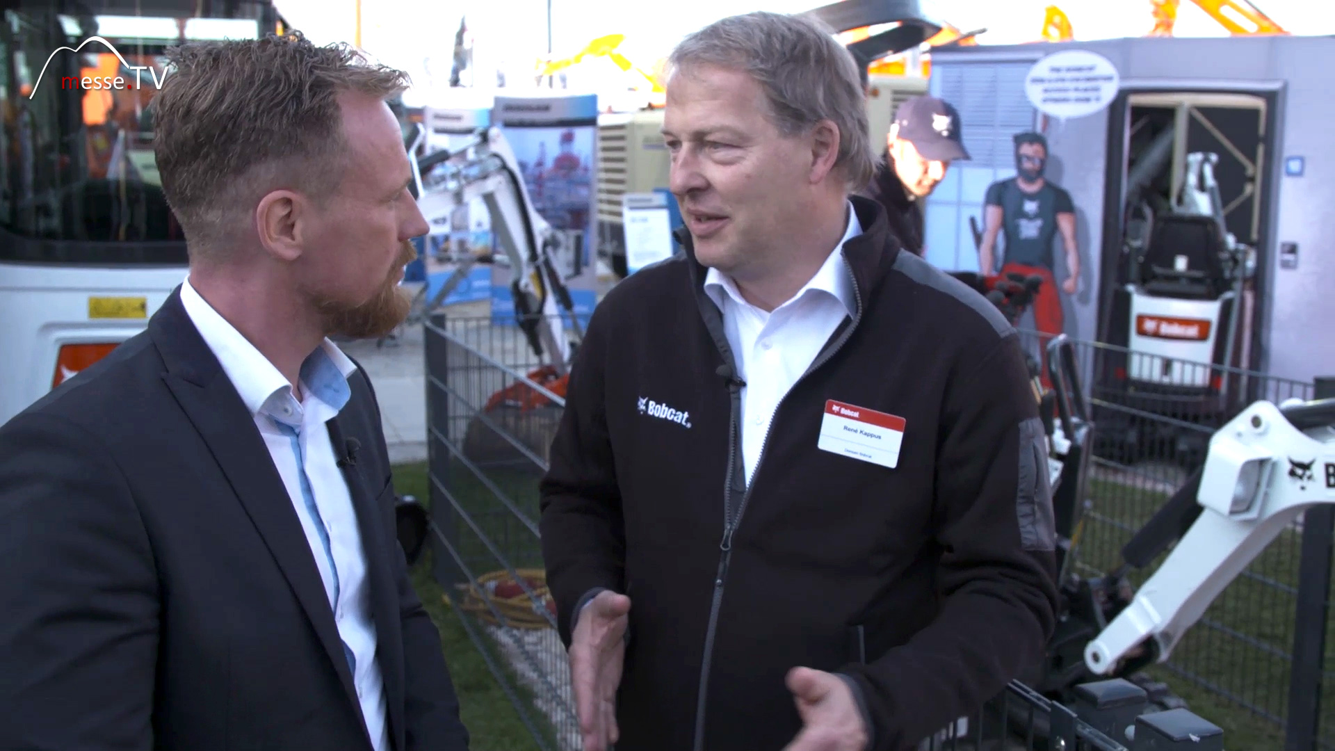 MesseTV Interview Rene Kappus Bobcat bauma 2016