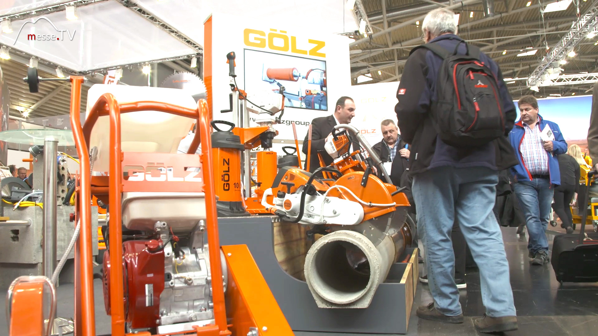 Messeauftritt Goelz Diamantwerkzeug bauma 2016 Messe Muenchen