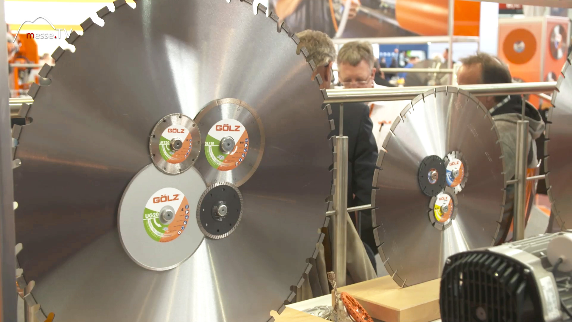 Messestand Goelz Ausstellungsstuecke bauma 2016
