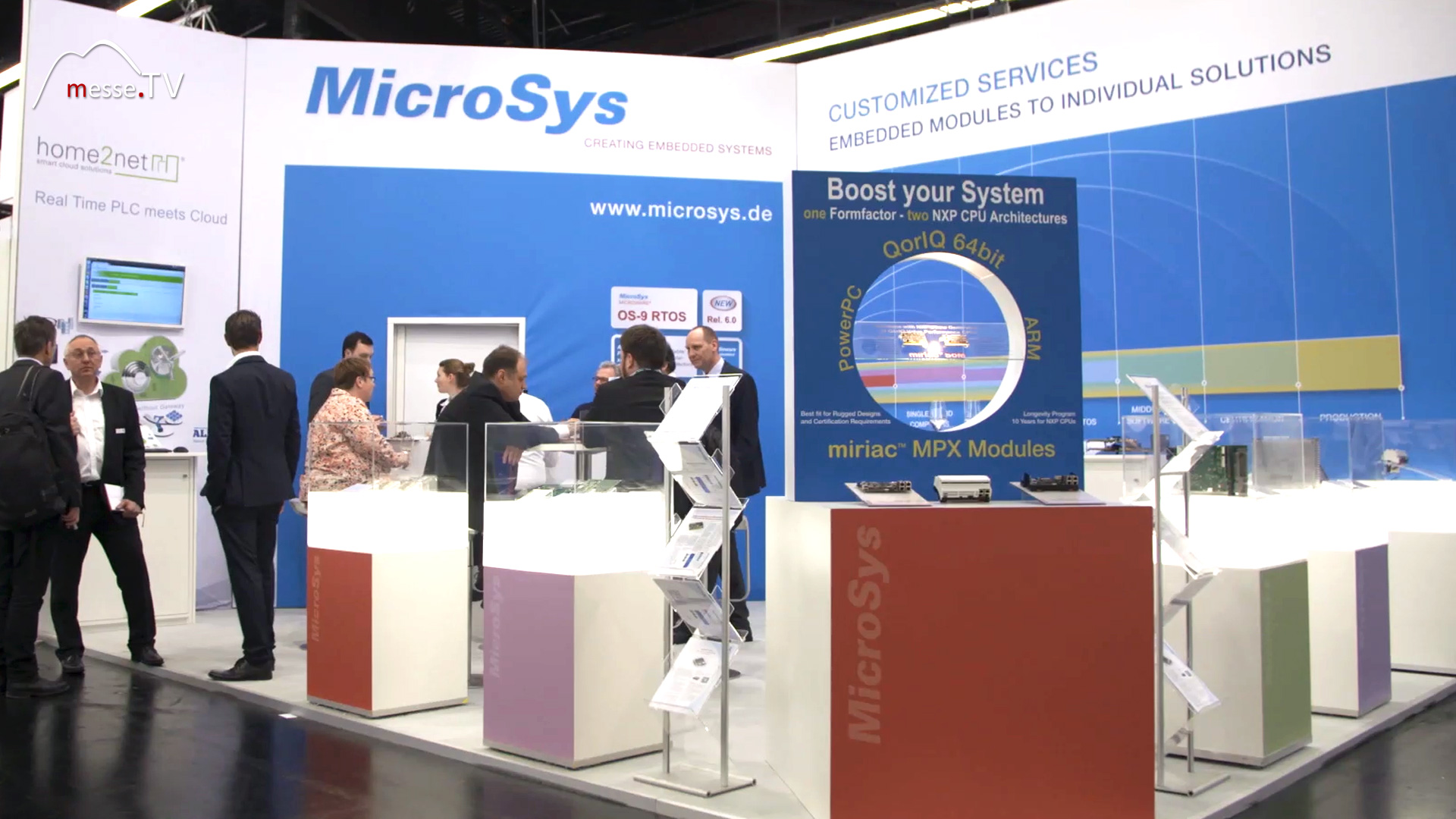 Messe.TV Beitrag MicroSys embedded world Messe Nuernberg