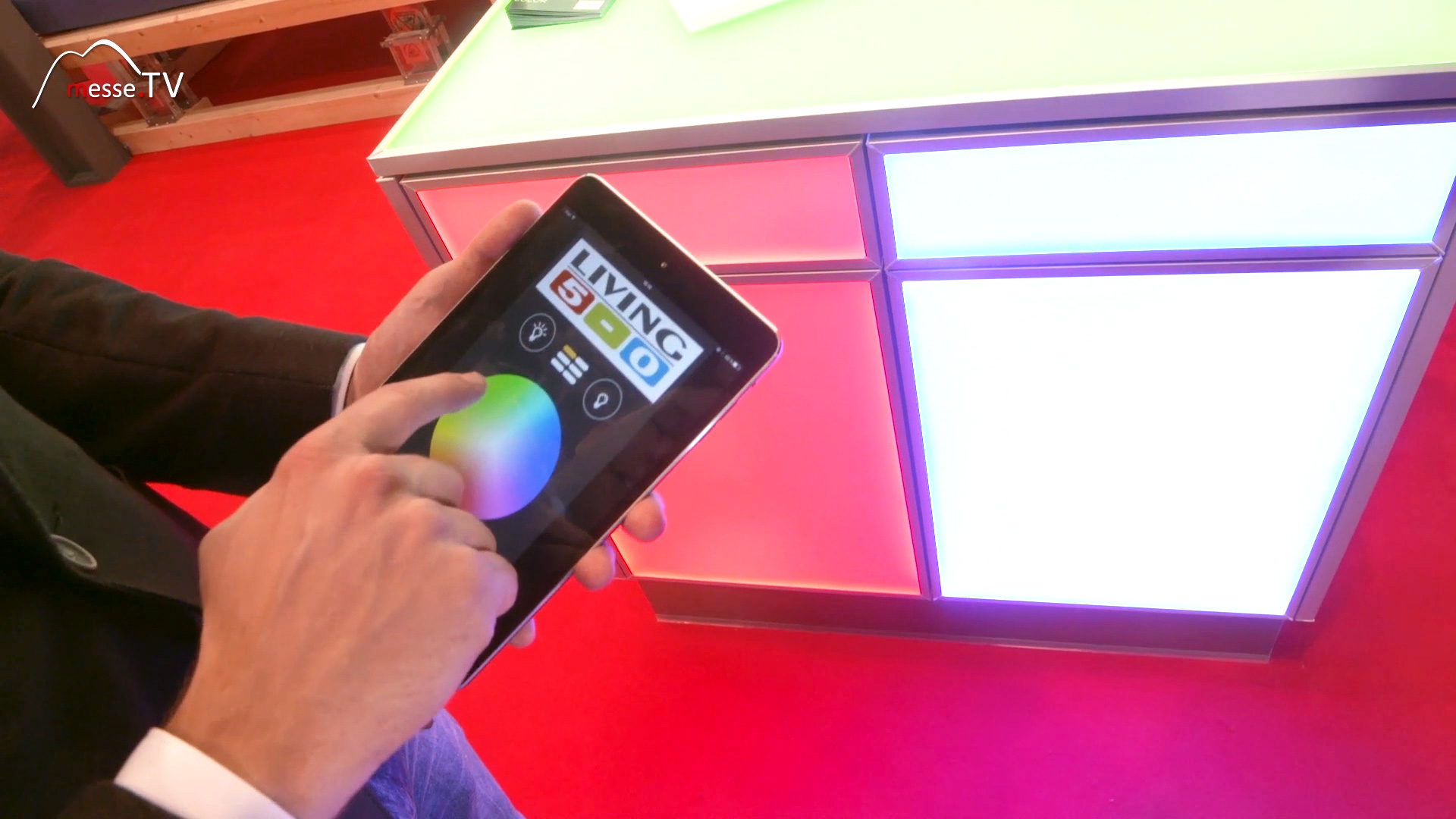 App Farbsteuerung LED Moebel Living 5 0