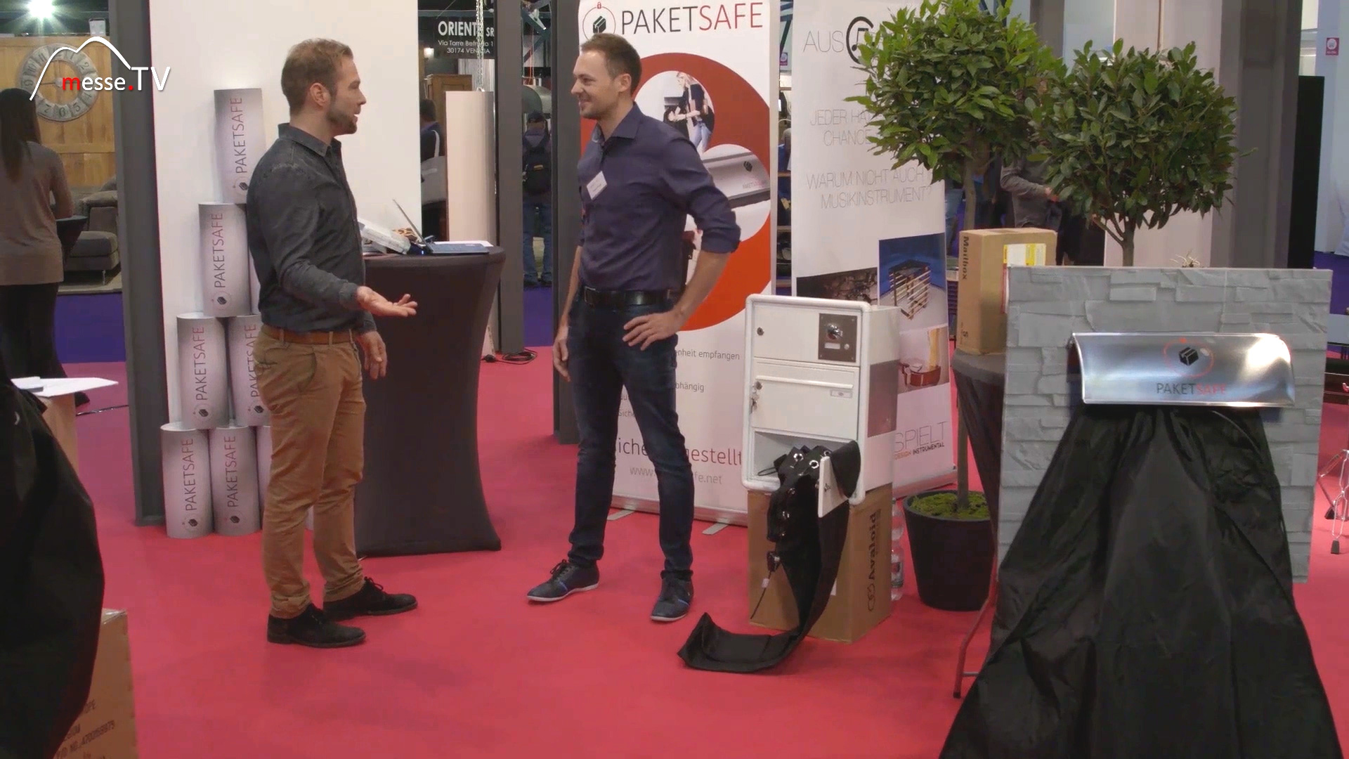 MesseTV Beitrag Paketsafe Heim Handwerk Messe Muenchen