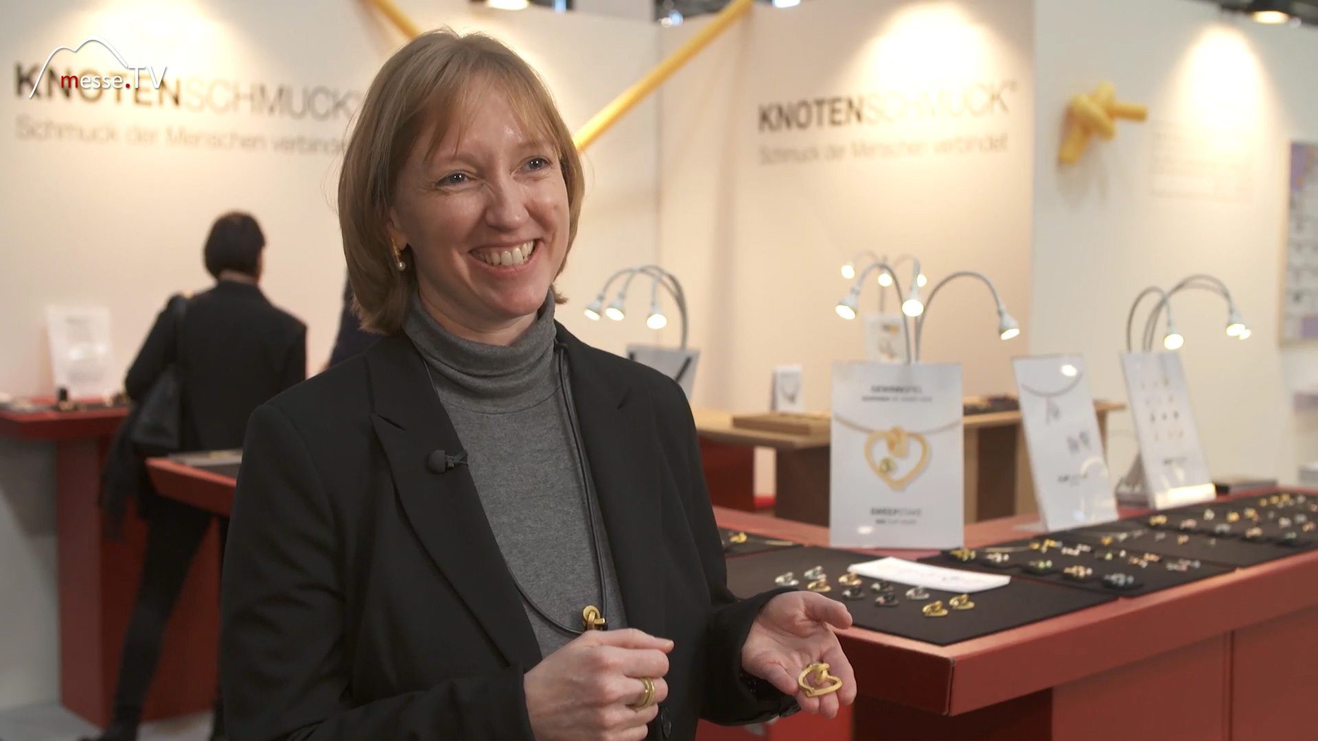 Martina Tornow Knotenschmuck Inhorgenta Messe Muenchen