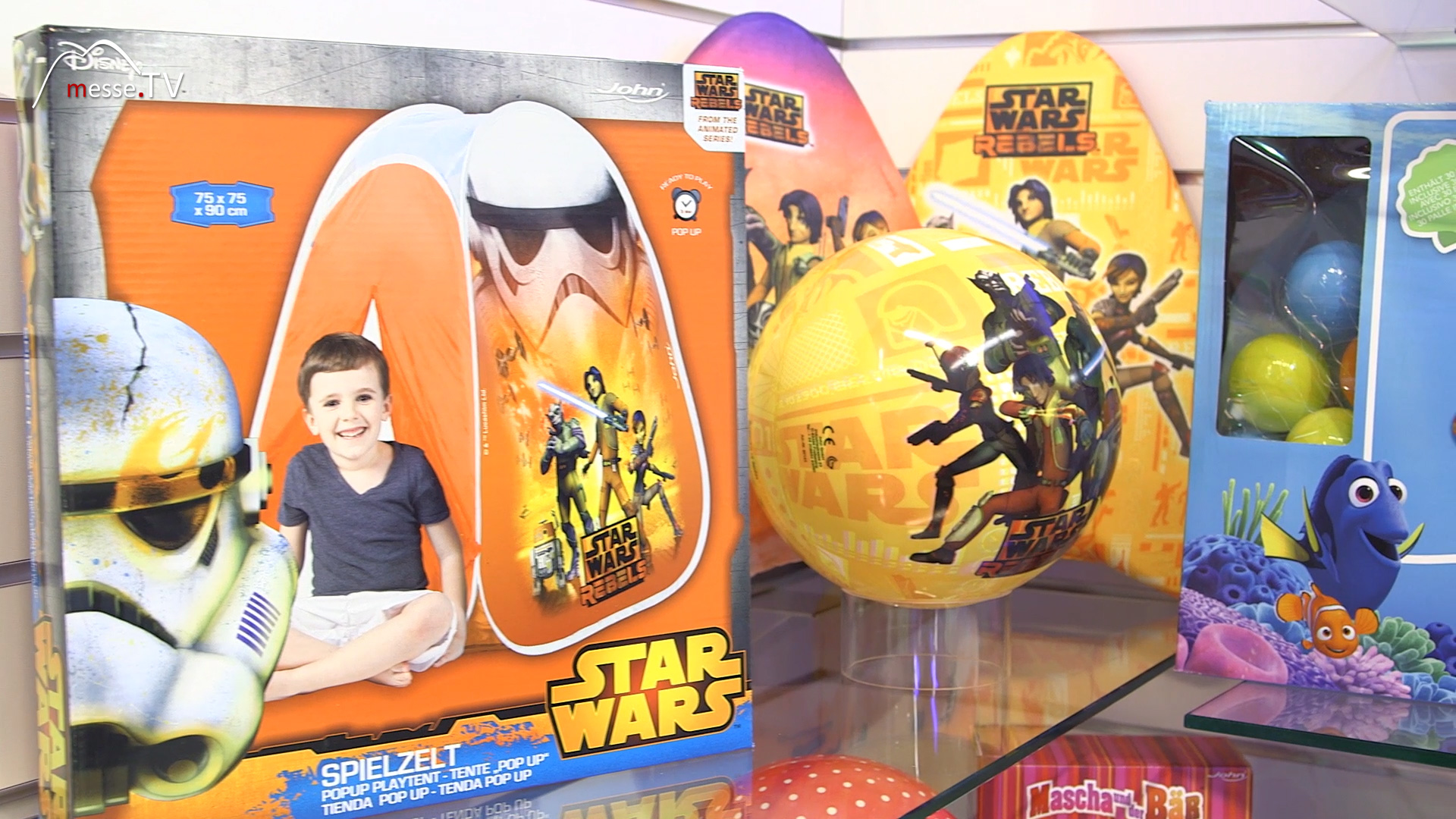 Spielzeug Spielzelt Star Wars Spielwarenmesse 2016