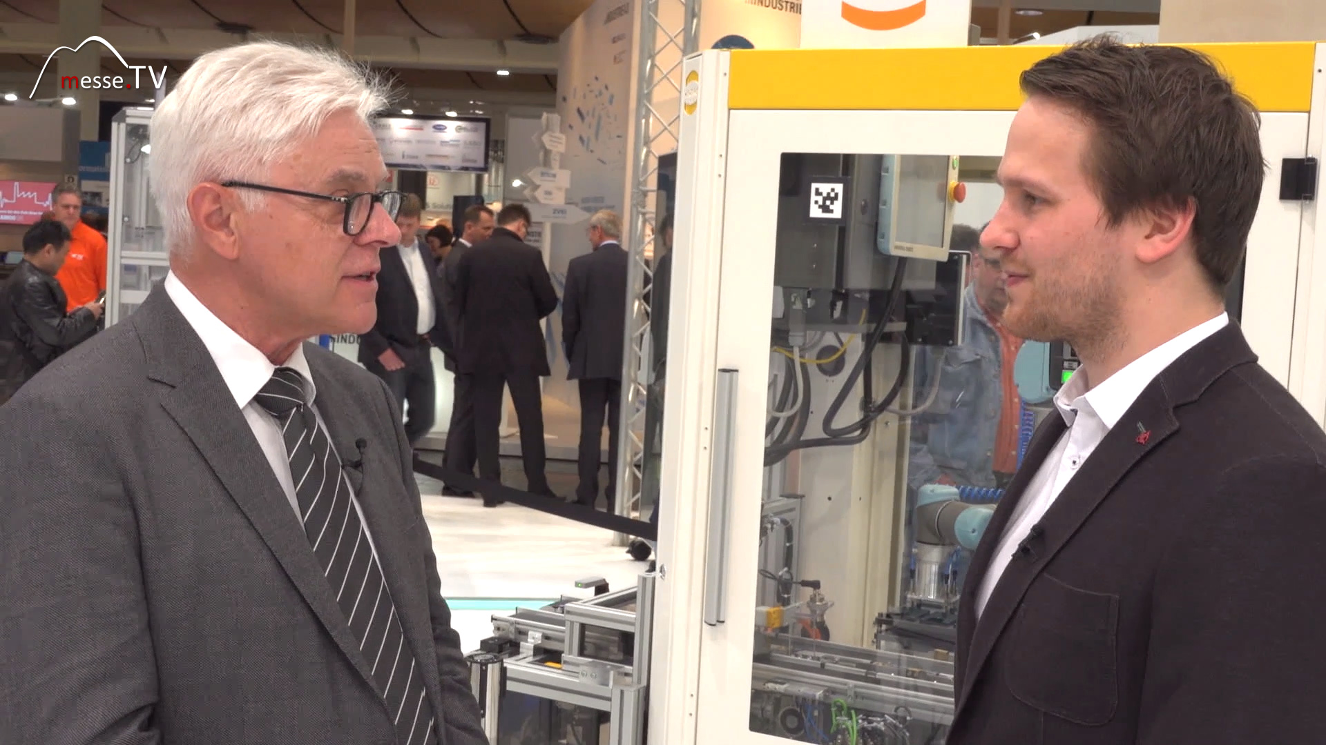 Smart Factory Professor Detlef Zuehlke TSN Demonstrator Hannover Messe