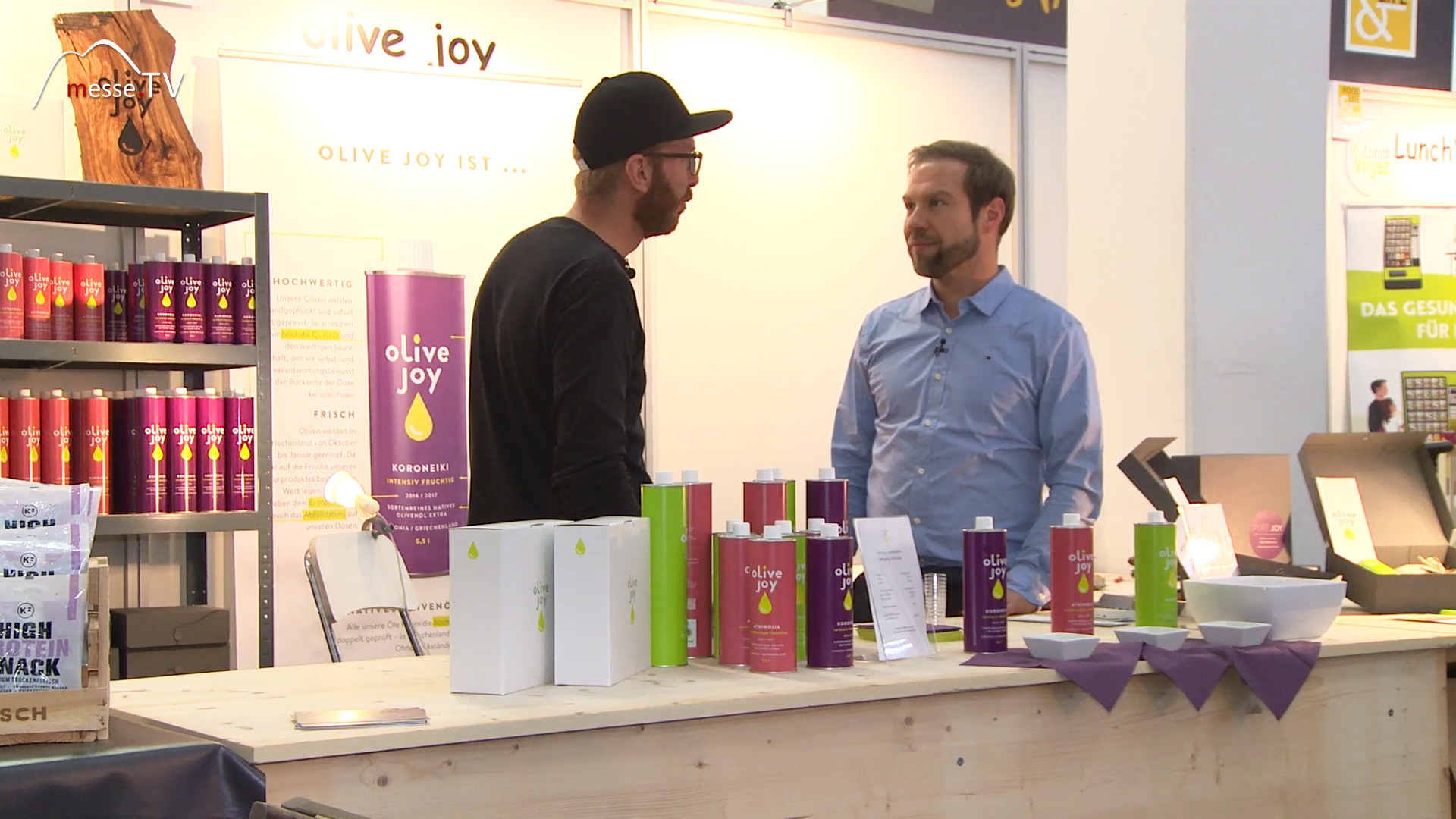 MesseTV Beitrag Olive Joy Food Life Muenchen