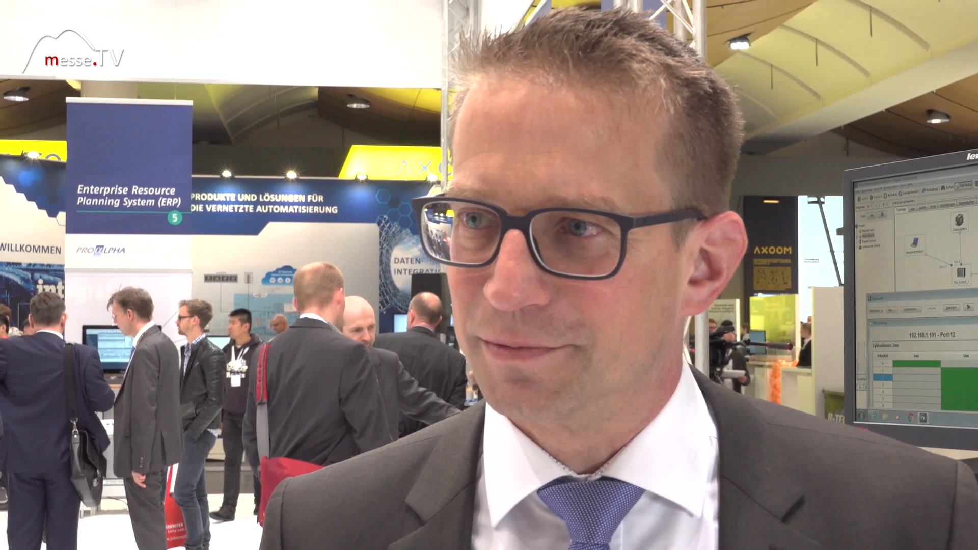 MesseTV Interview Thomas Buerger Bosch Rexroth Hannover Messe