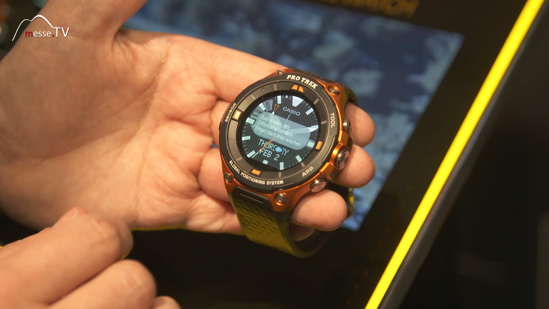 Smartwatch Pro Trek digital