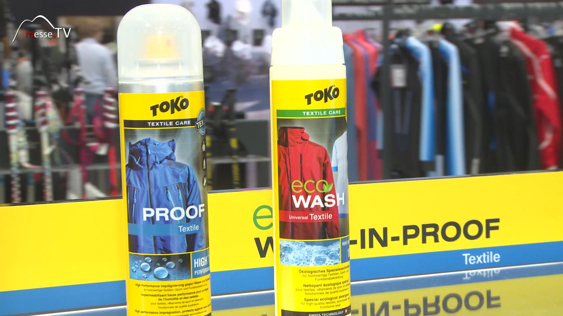Eco Wash Impraegnierwaschmittel Toko Ispo 2017