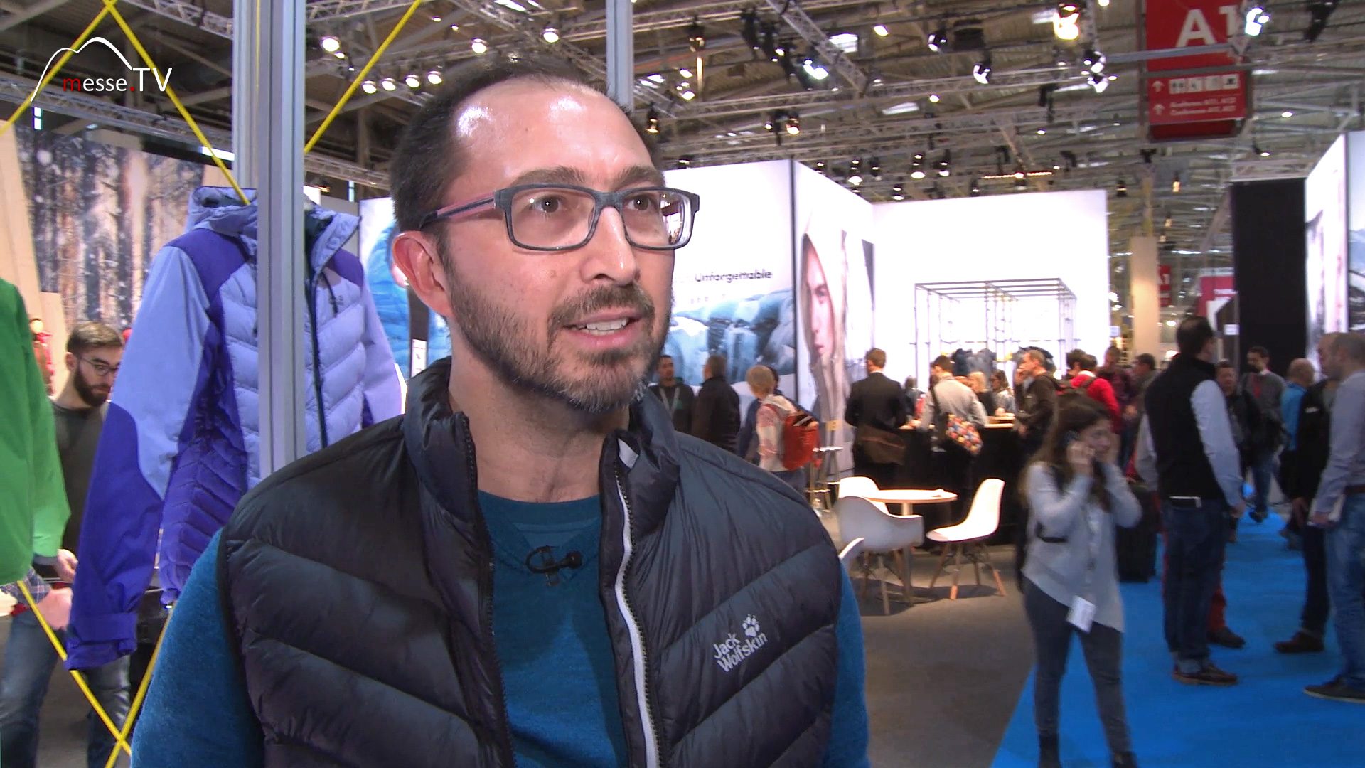 Interview Daniele Grasso Jack Wolfskin Ispo 2017 Muenchen