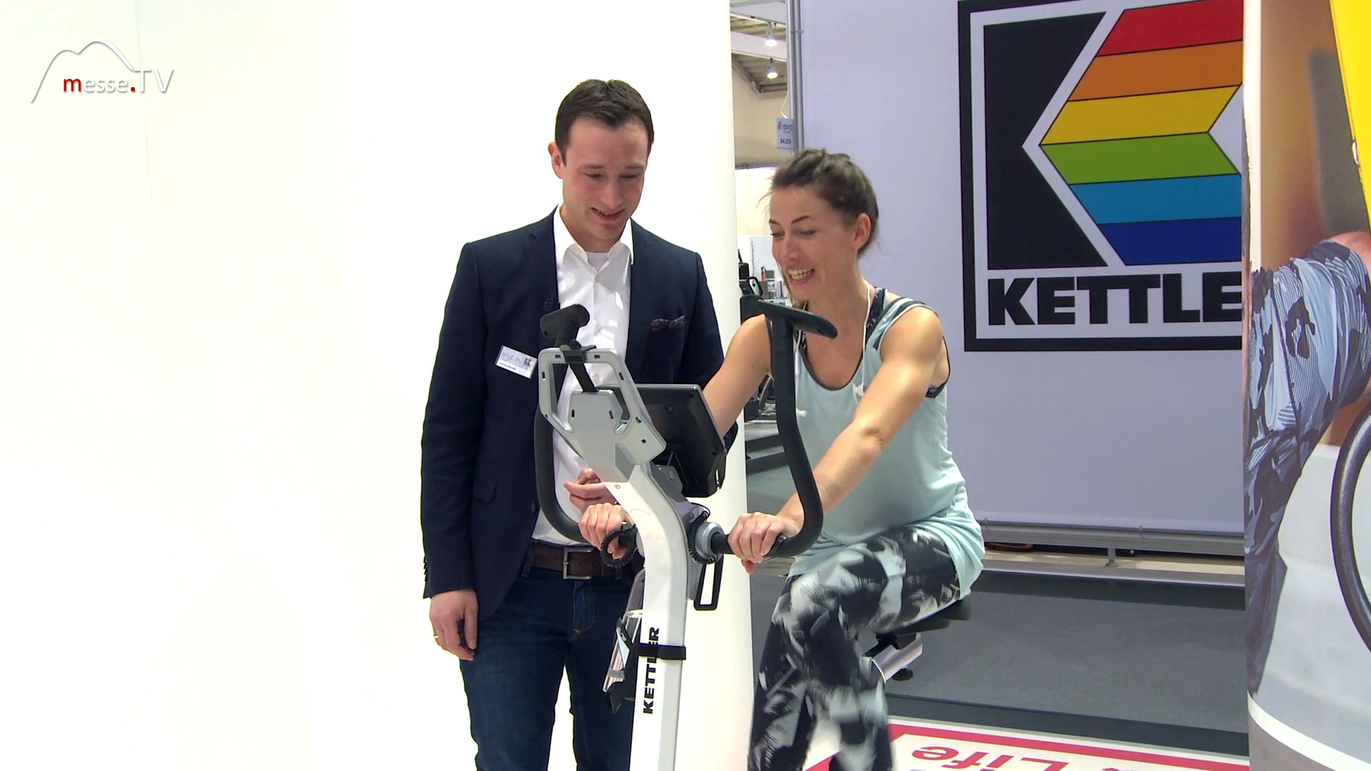 Kettler Radtraining fuer Zuhause Ispo 2017