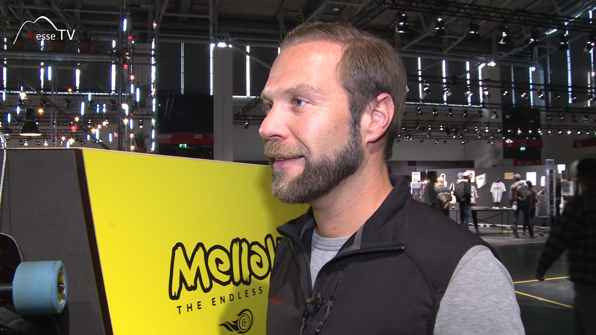 Mellow elektrisches Skateboard MesseTV Ispo Muenchen