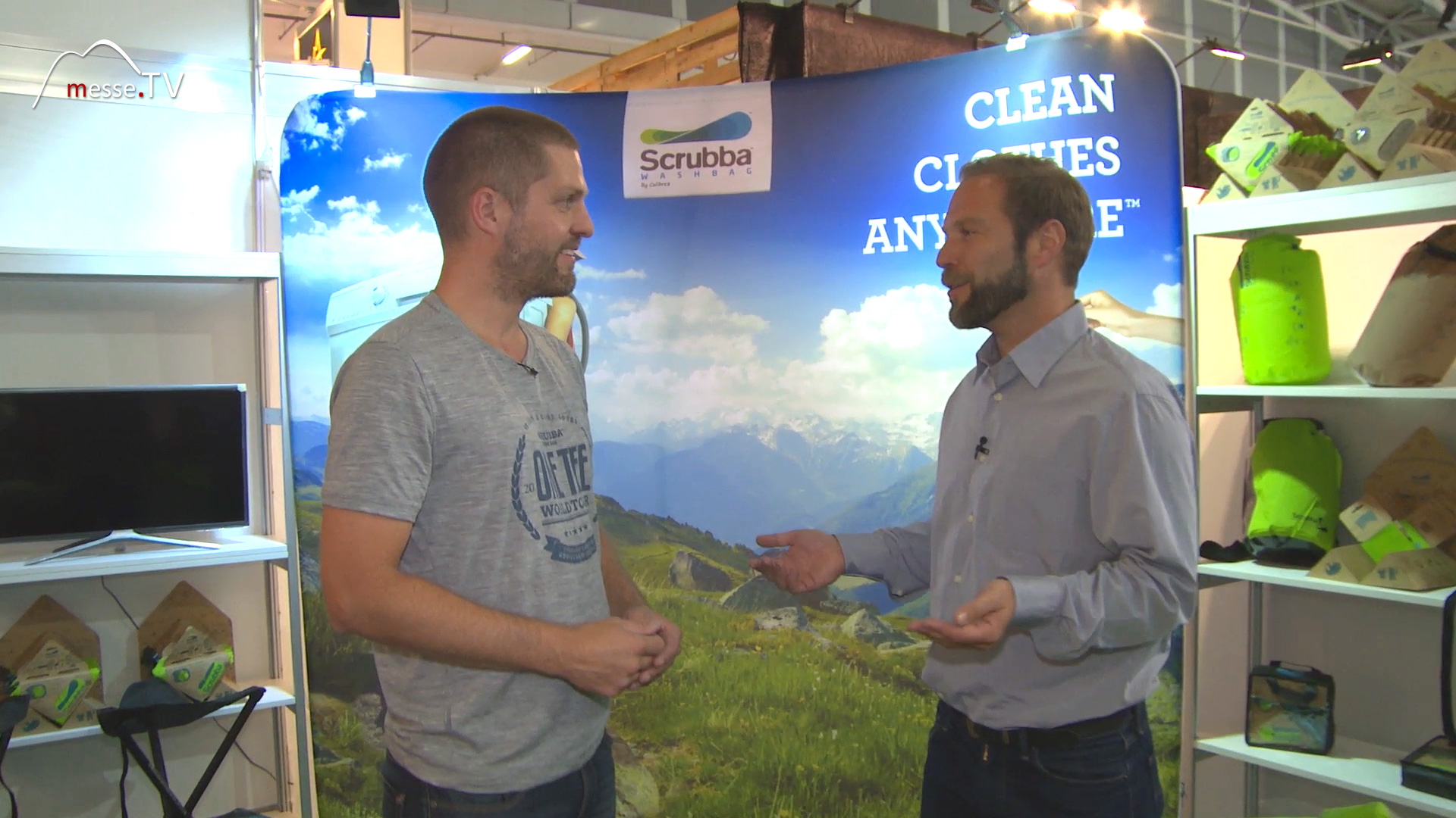 Messe TV Interview Scrubba Ispo 2017 Messe Muenchen