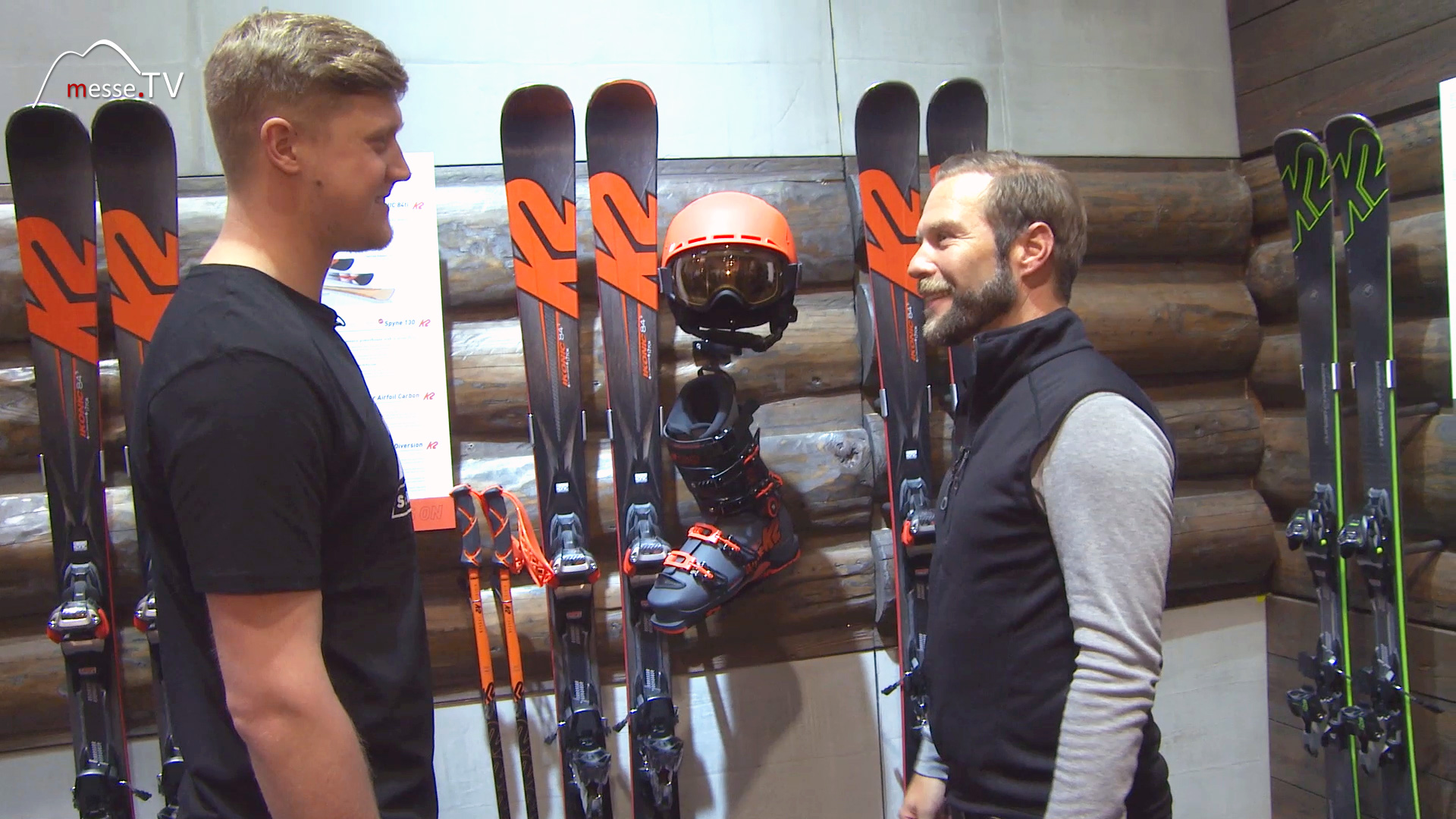 MesseTV Interview K2 Skier Ispo 2017 Messe Muenchen