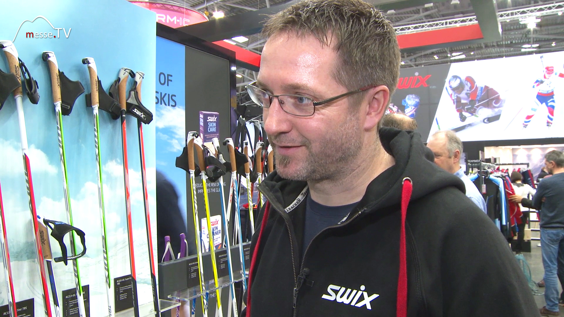 Messeauftritt Swix Ispo Messe Muenchen