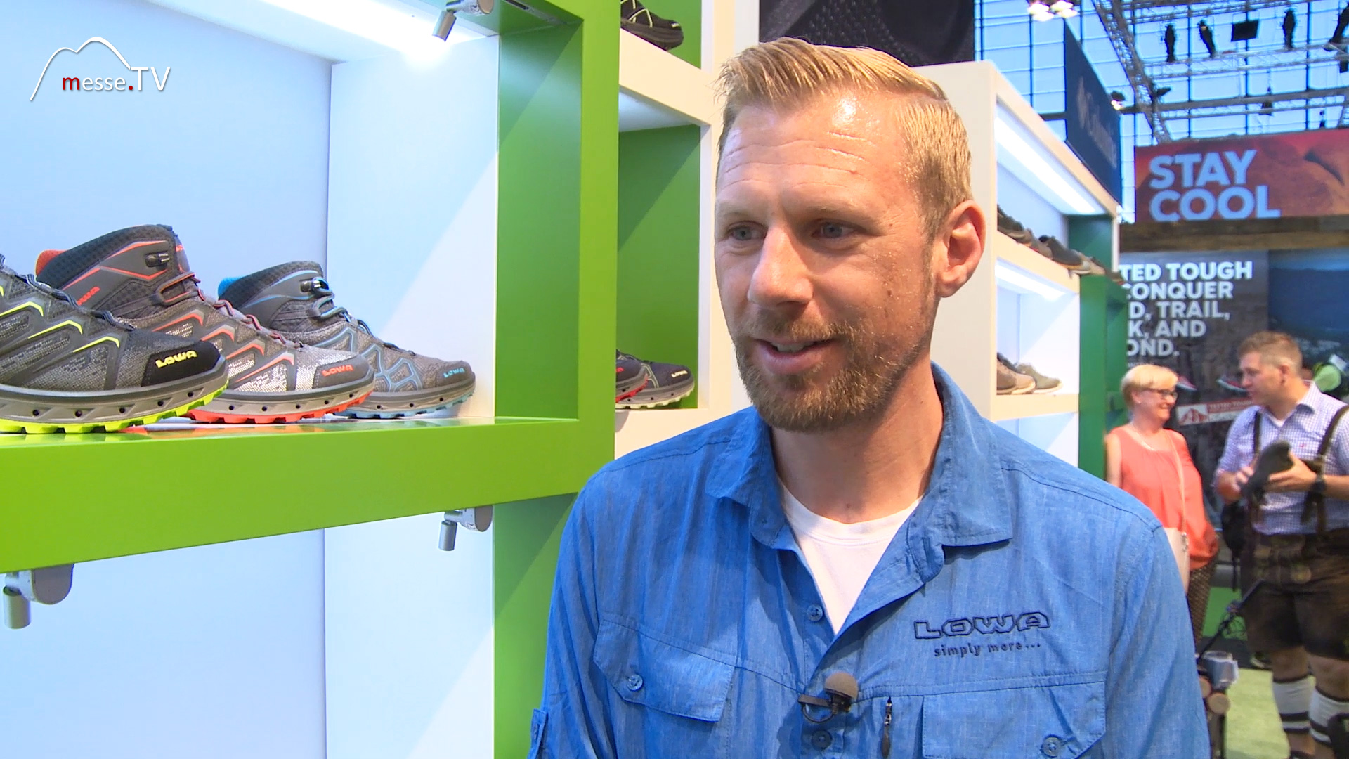 Interview Markus Strefling LOWA Outdoor Messe 2017 Friedrichshafen