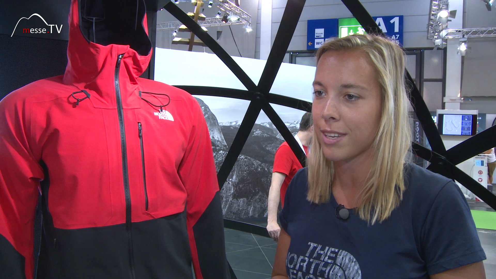 Jacke Hardshell wasserfest Interview The North Face Hortense Carlier Outdoor 2017