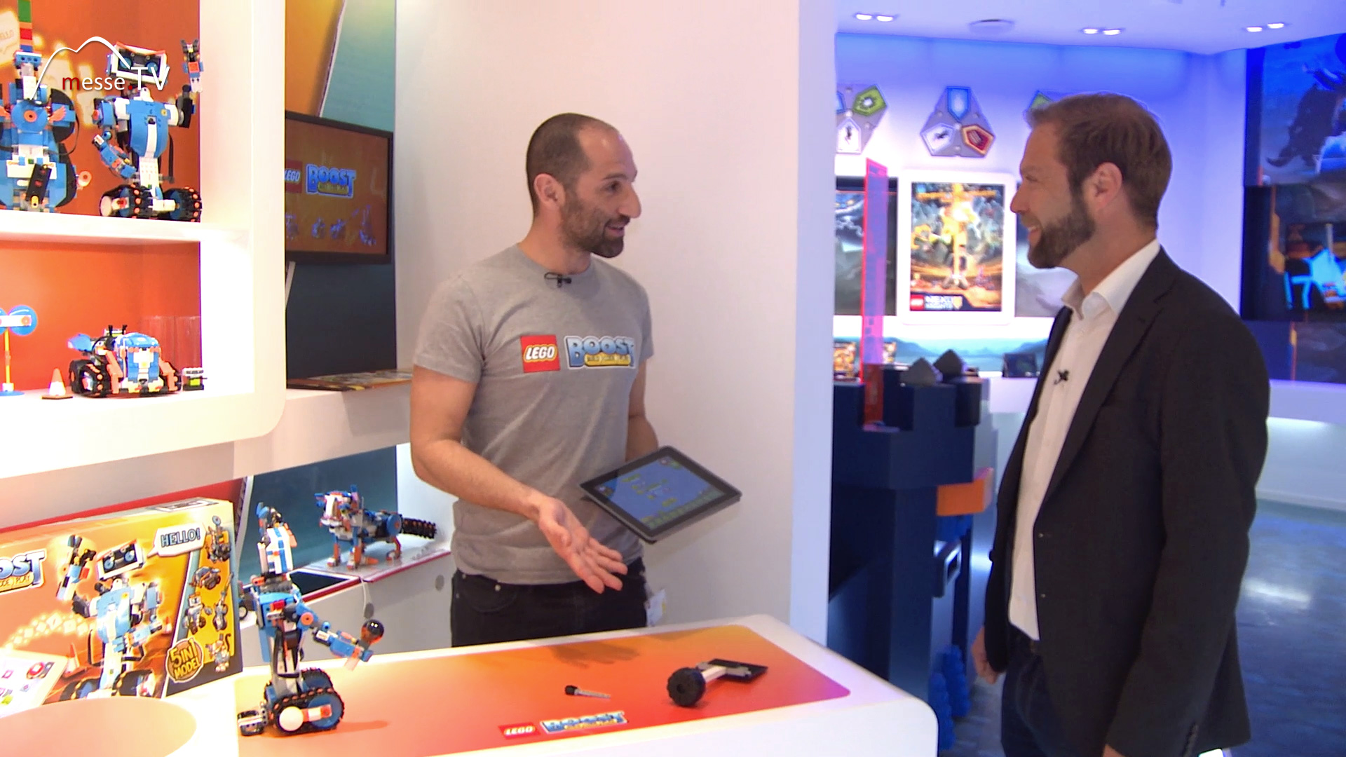 MesseTV Beitrag Lego Boost Spielwarenmesse Nuernberg