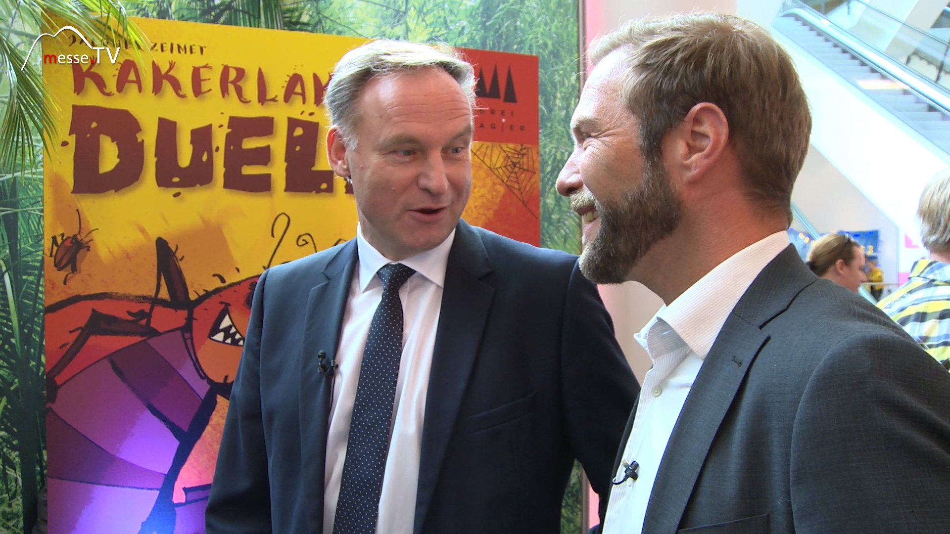 MesseTV Beitrag Schmidt Spiele Kakerlakenduell Spielwarenmesse Nuernberg