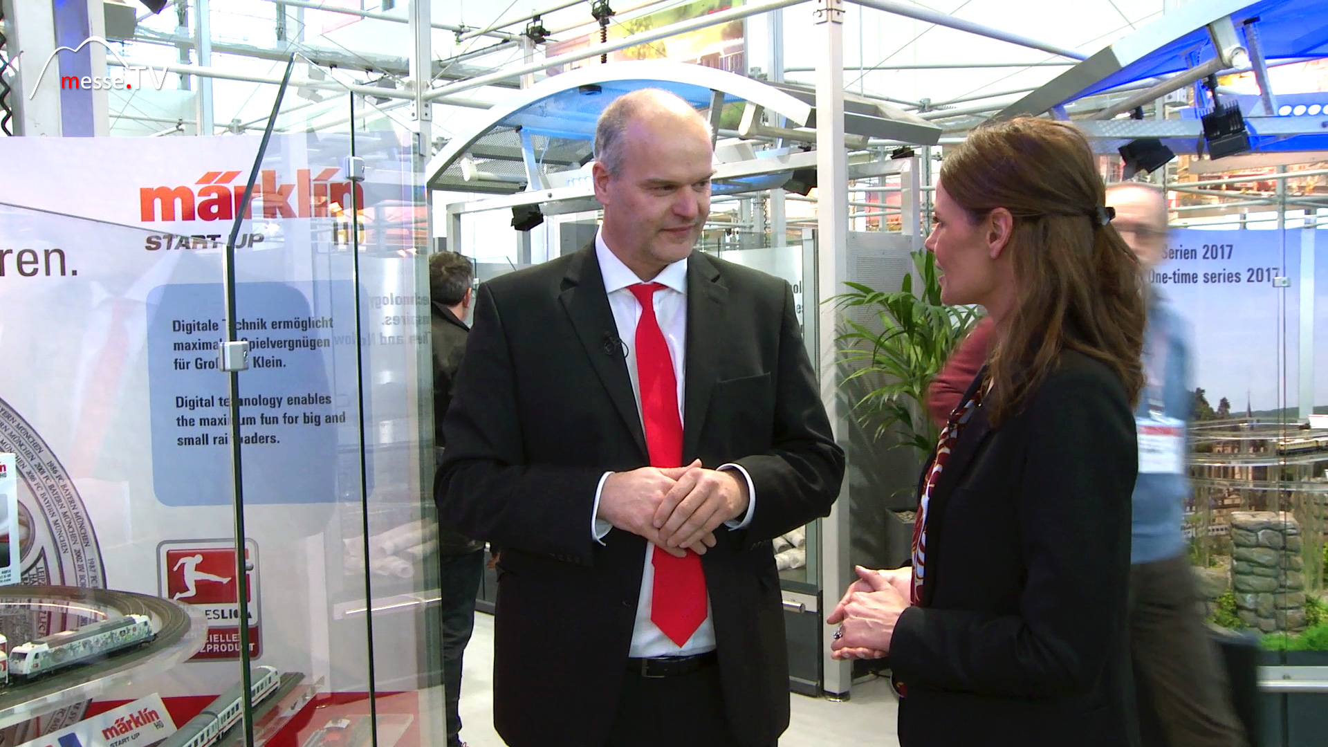 MesseTV Interview Eric Michael Peschel Maerklin Spielwarenmesse