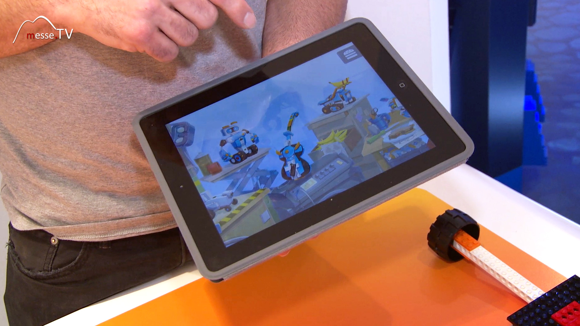 Roboter Smarttoy App Android Tablet programmieren Lego Boost