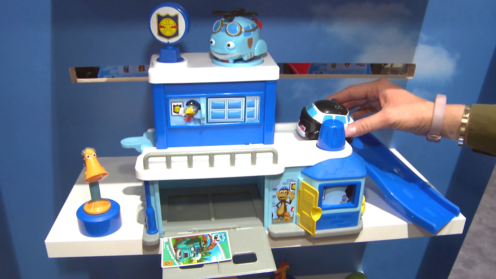 Helden der Stadt Spielstation Spielzeugpolizei Polizeistation Dickie Toys Spielwarenmesse