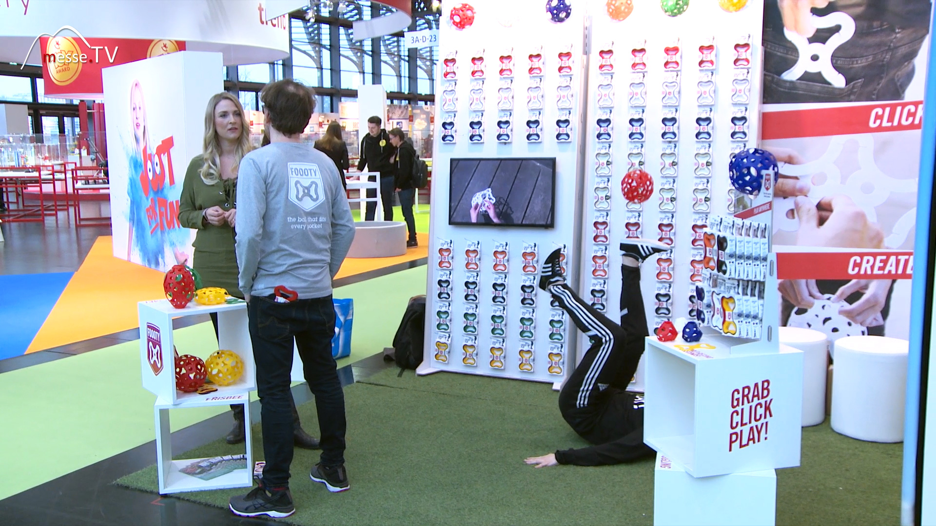 MesseTV Berichterstattung footy Spielwarenmesse 2018 Nuernberg