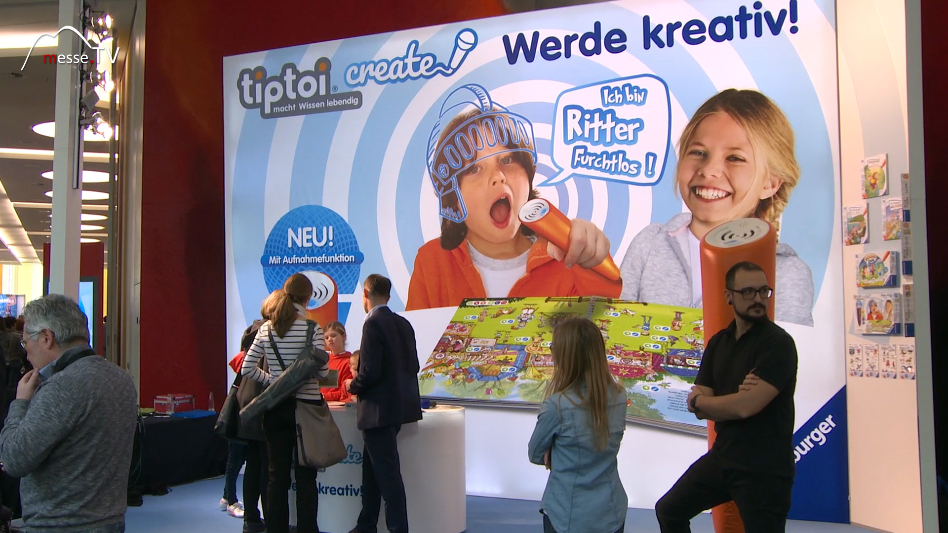 Messeauftritt tiptoi Spielwarenmesse 2018 Nuernberg