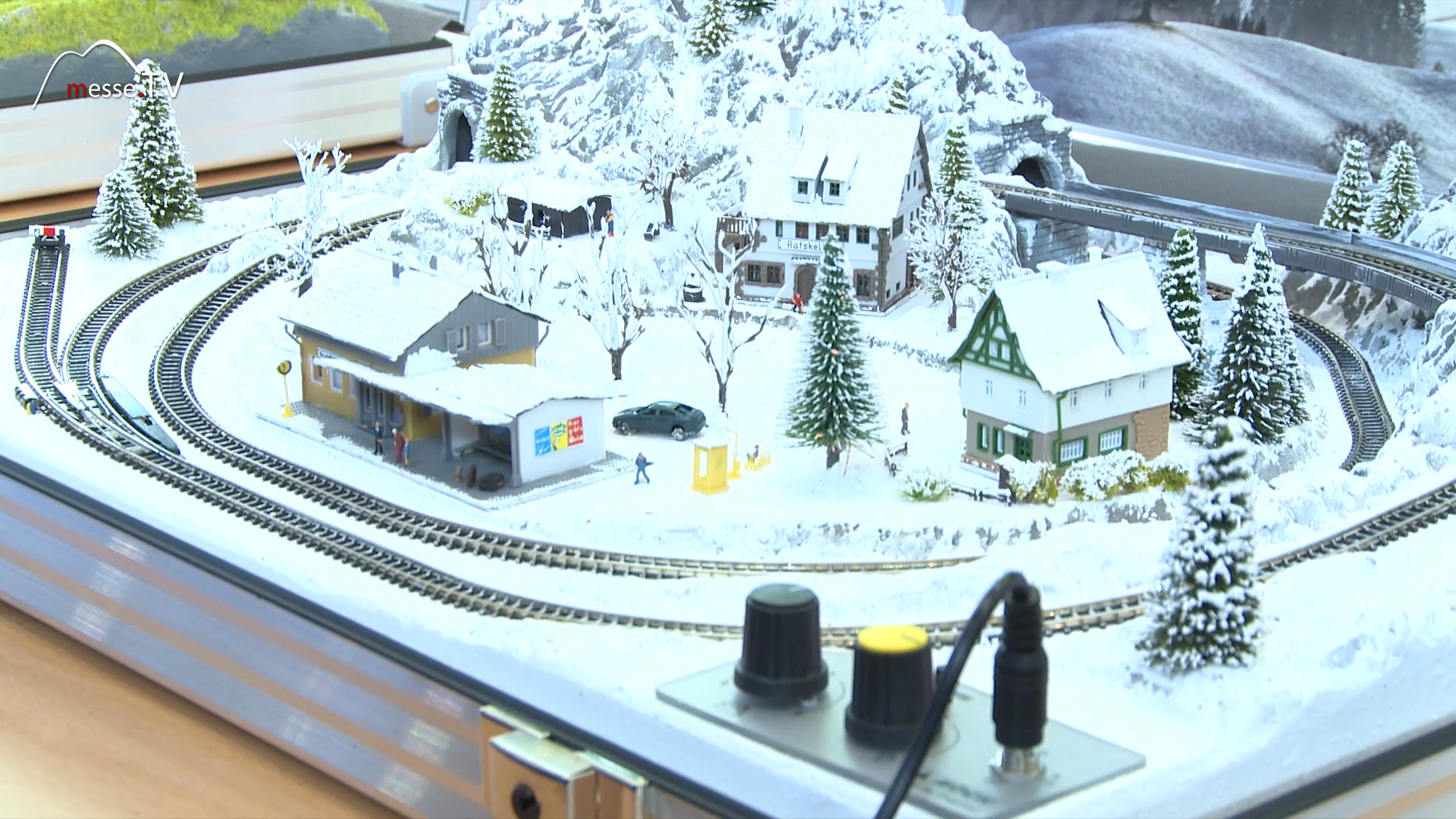 Modellbahn Freizeitbeschaeftigung Maenner NOCH Winterlandschaft