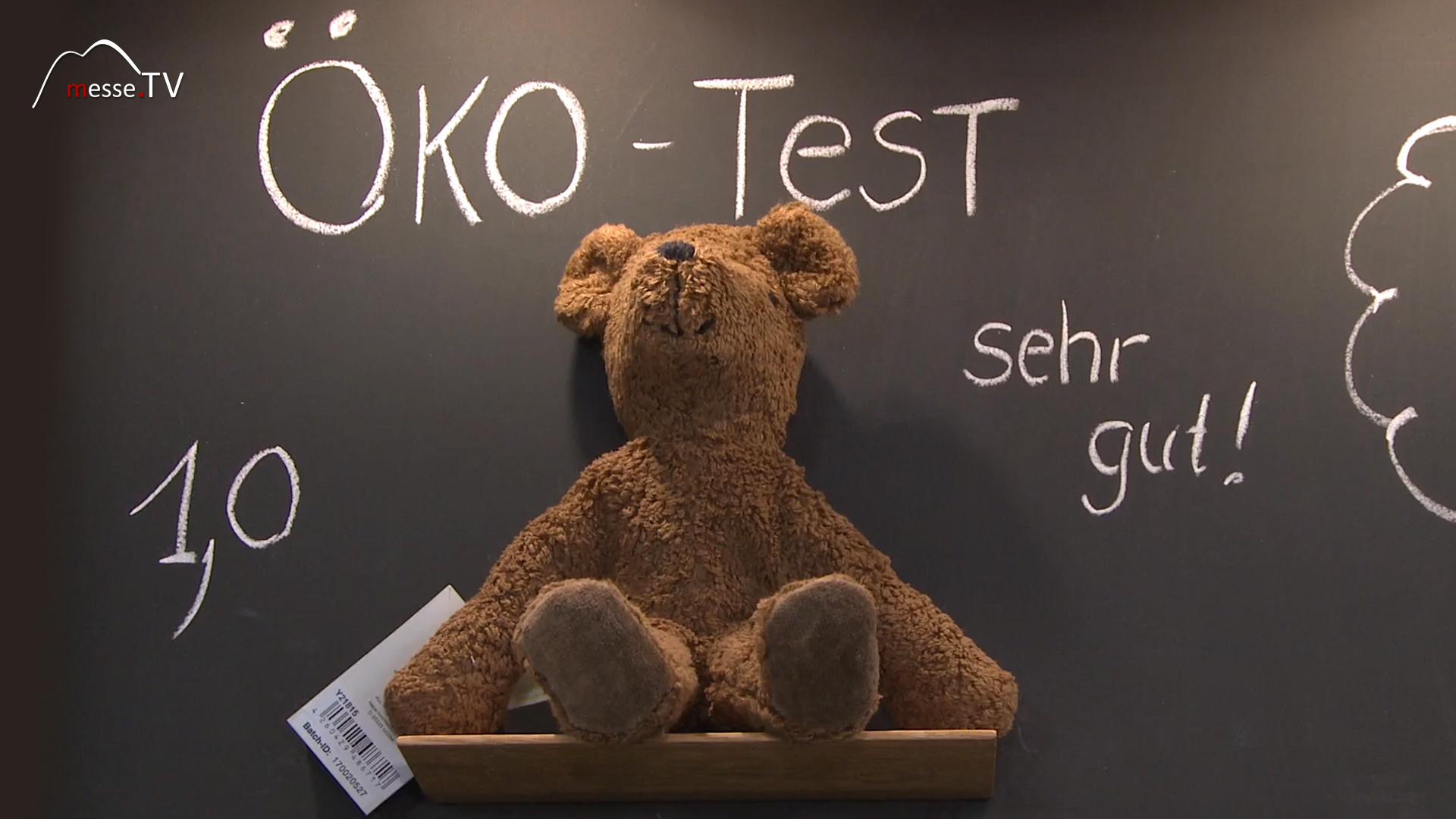 Oeko Plueschtier Teddy Senger