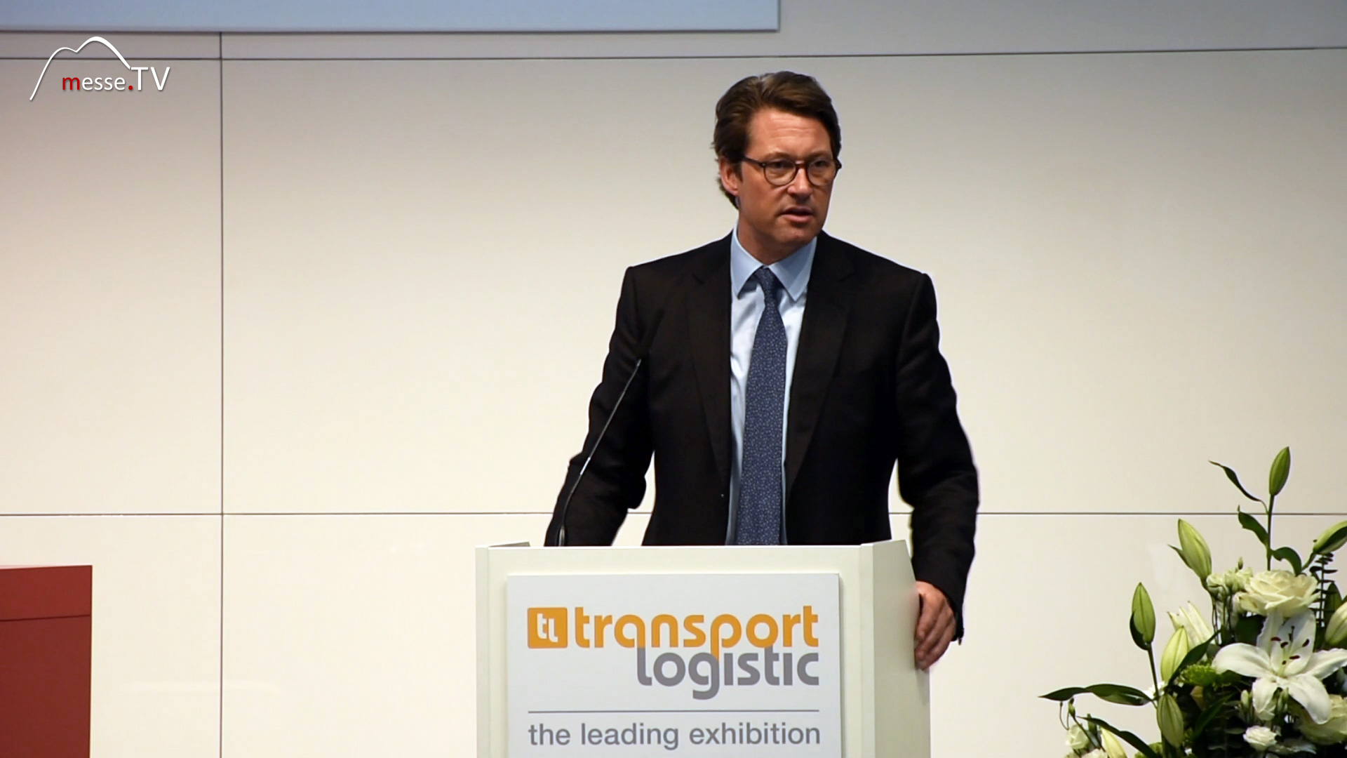 Andreas Scheuer Bundesminister für Verkehr und digitale Infrastruktur transport logistic 2019