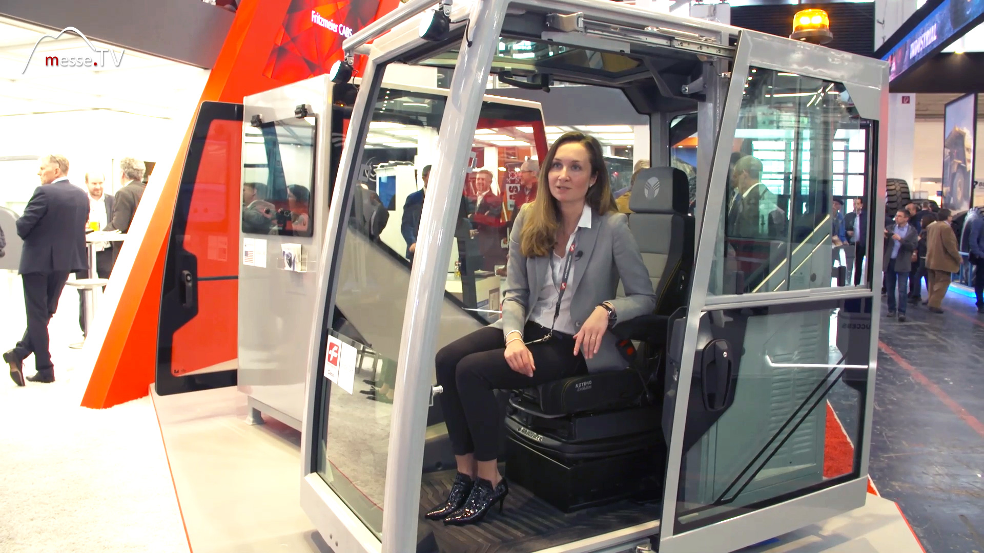 FRITZMEIER Global Cab Fahrerkabine bauma 2019 Messe München