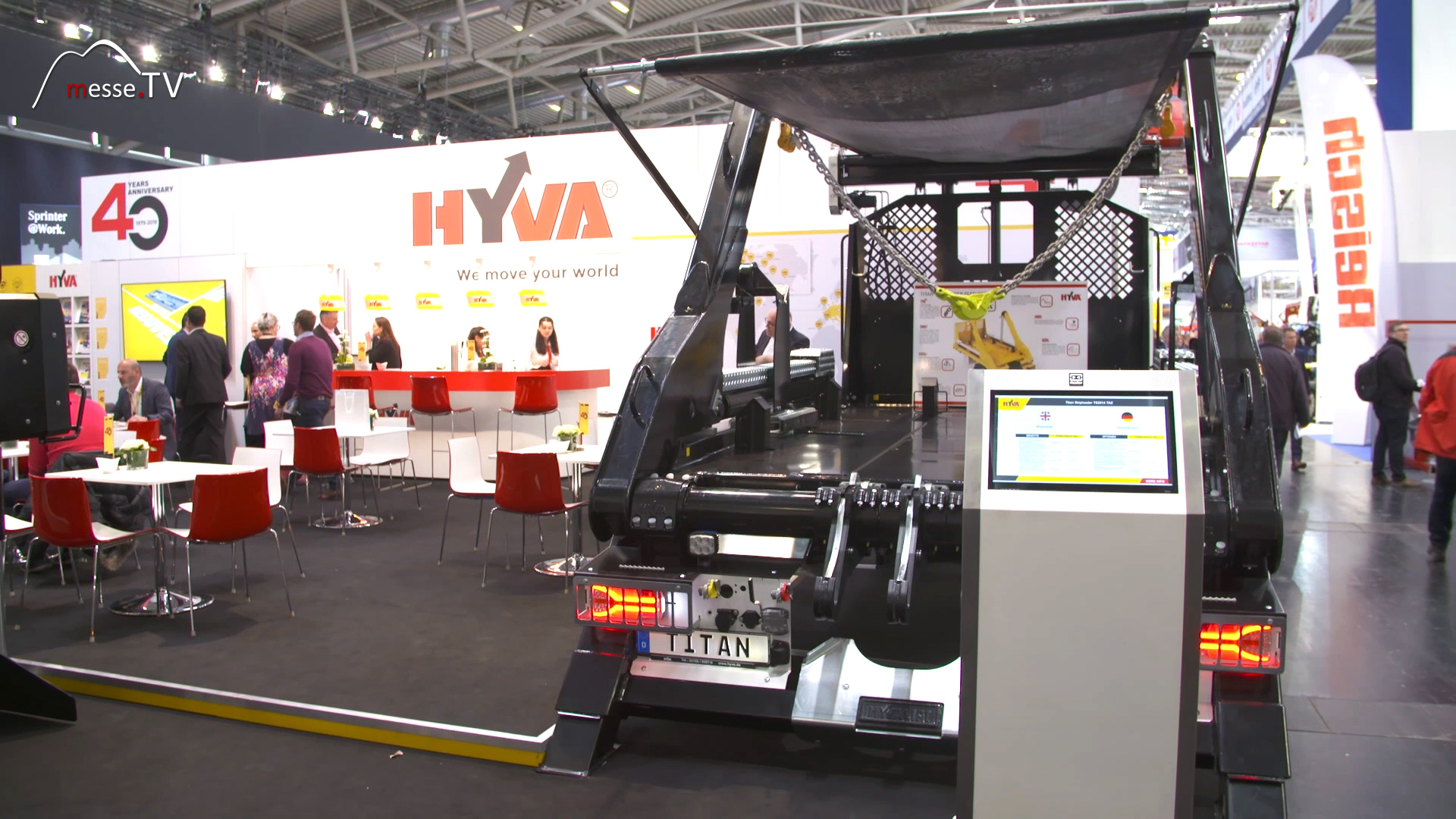 HYVA Absetzkipper bauma 2019 Messe München