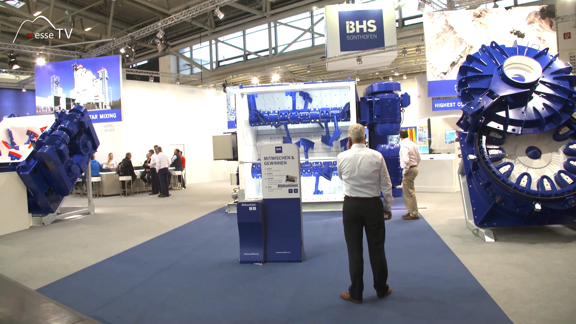 BHS Sonthofen Messestand bauma 2019 Muenchen