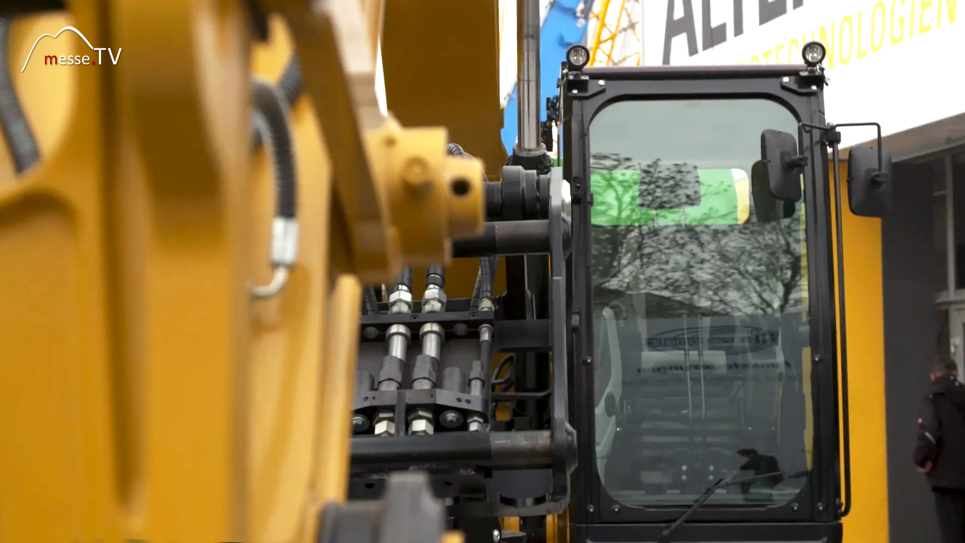 Bagger elektrisch Caterpillar Zeppelin Baumaschinen bauma 2019