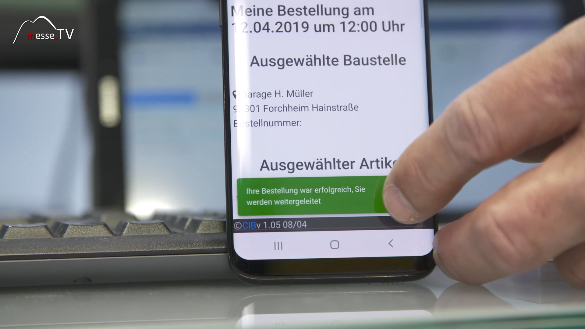 CIB Mobil Software Onlinekommunikation mit Kunden