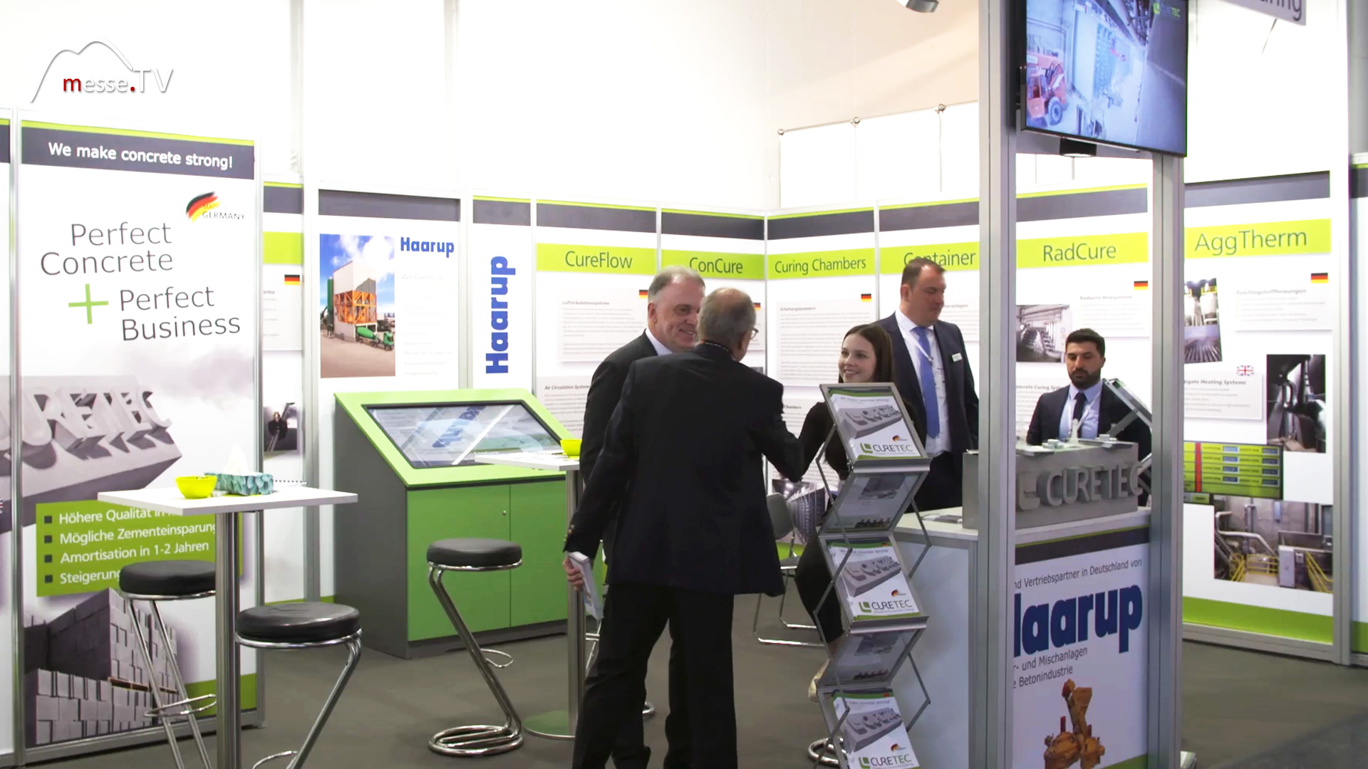 CURETEC Messeauftritt bauma 2019 Muenchen