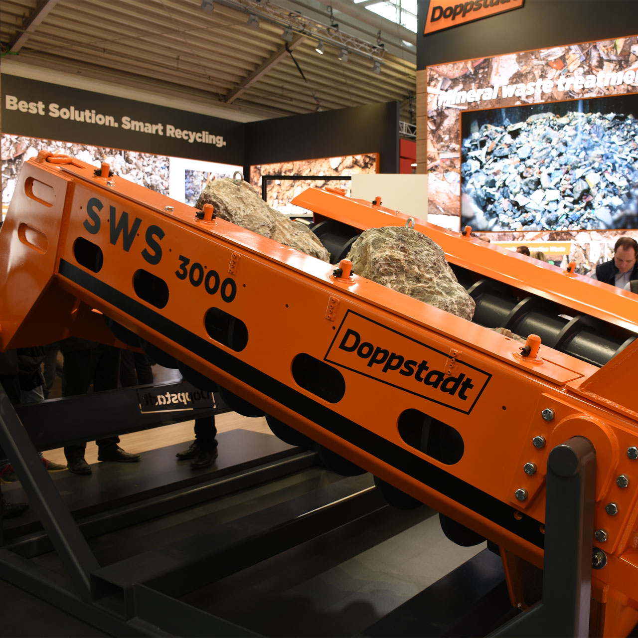 Doppstadt Spiralwellenseparator SWS 3000 bauma 2019